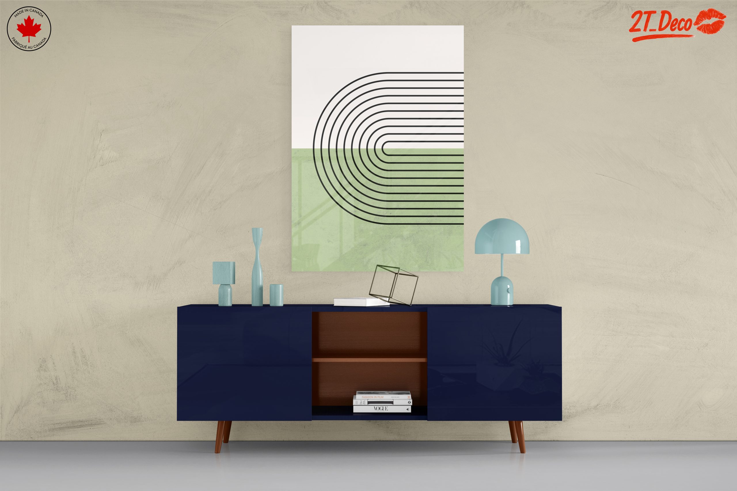 Modern Geometric Abstract Art Design 7 - Image 8