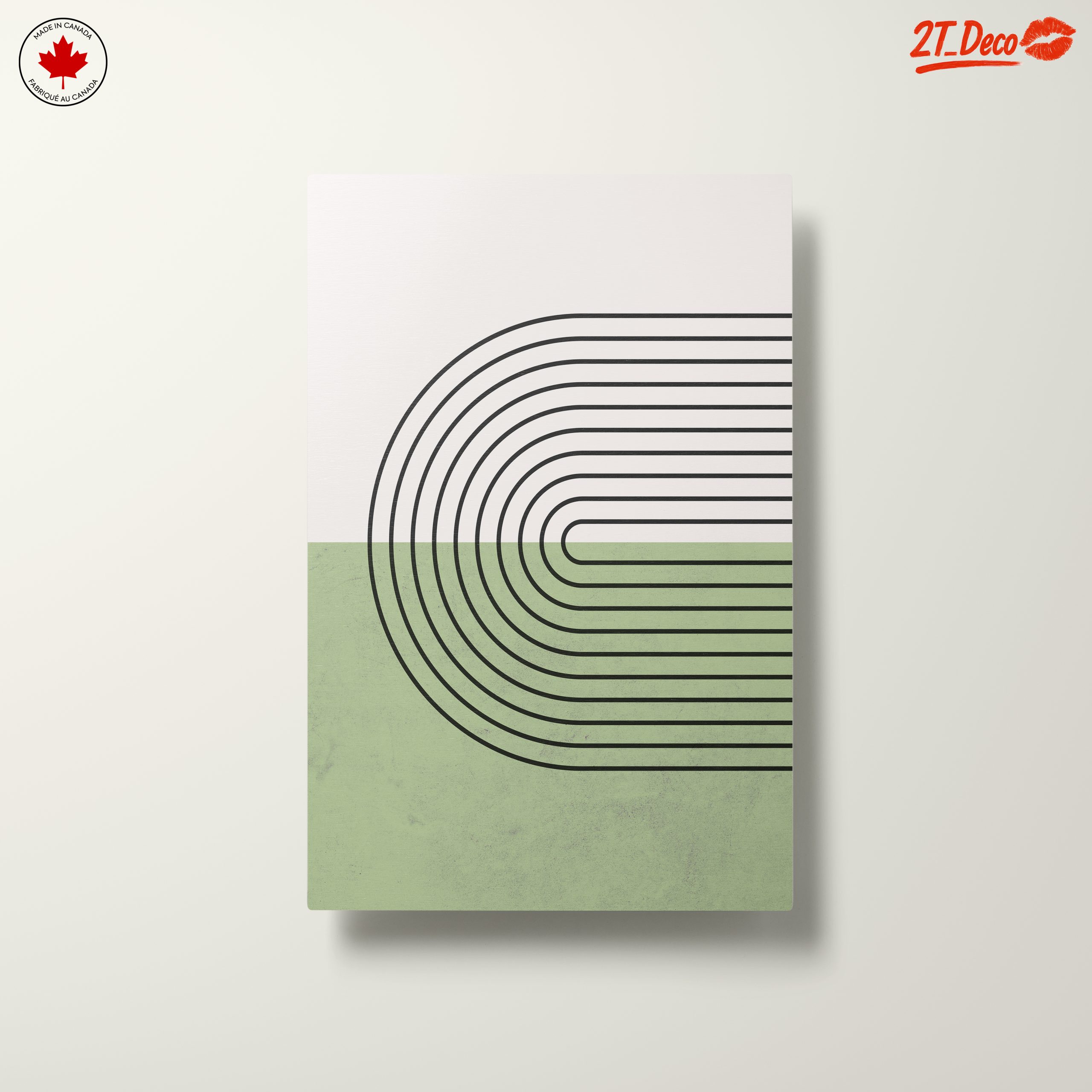 Modern Geometric Abstract Art Design 7 - Image 10