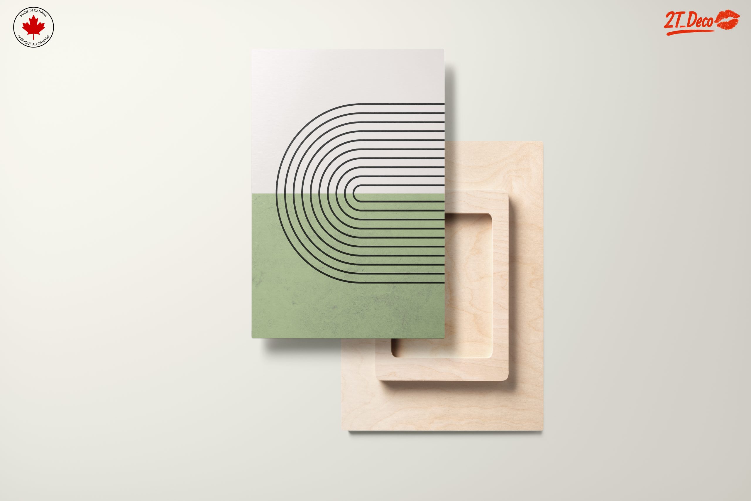 Modern Geometric Abstract Art Design 7 - Image 11