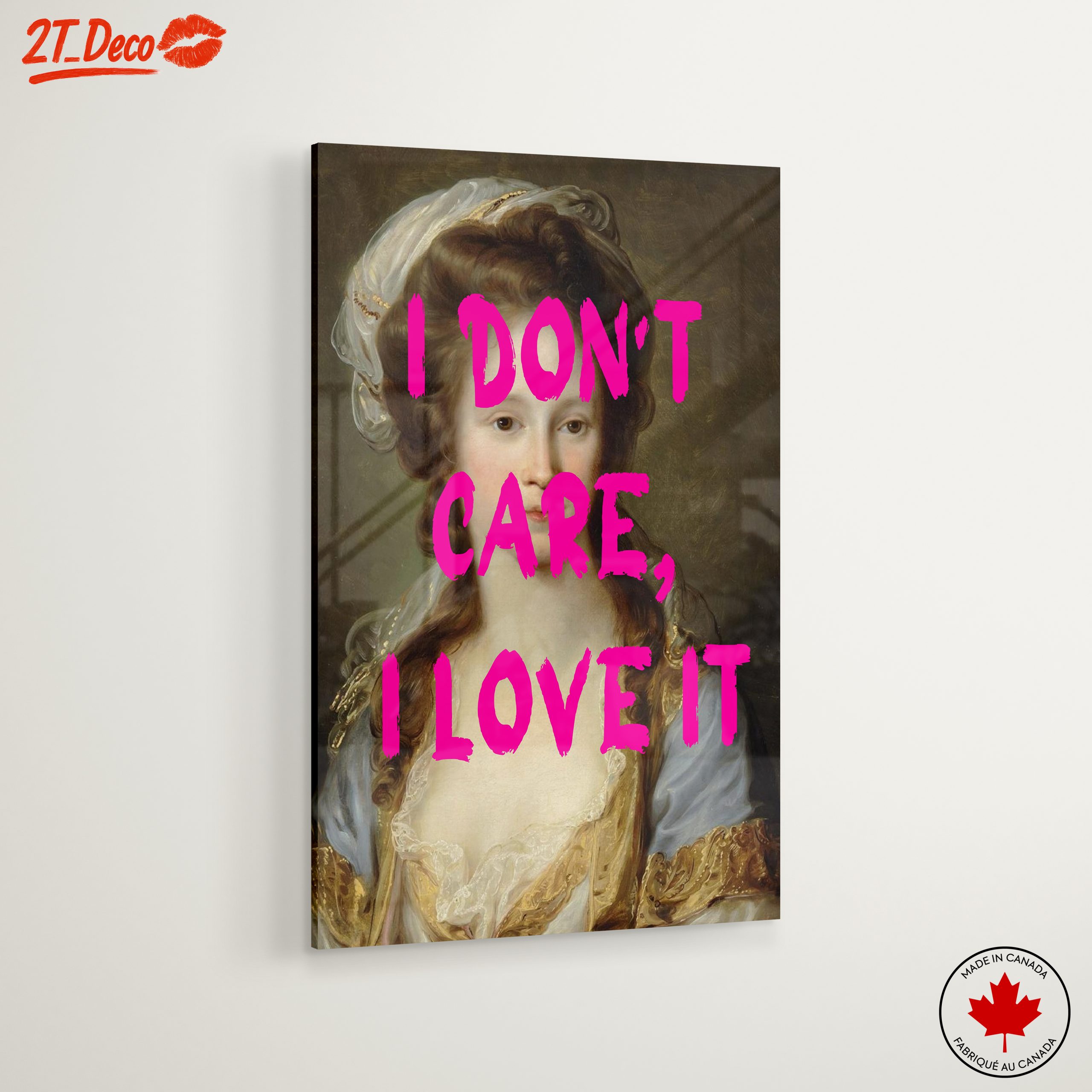 Bold Contemporary Pop Art With Text - Image 6