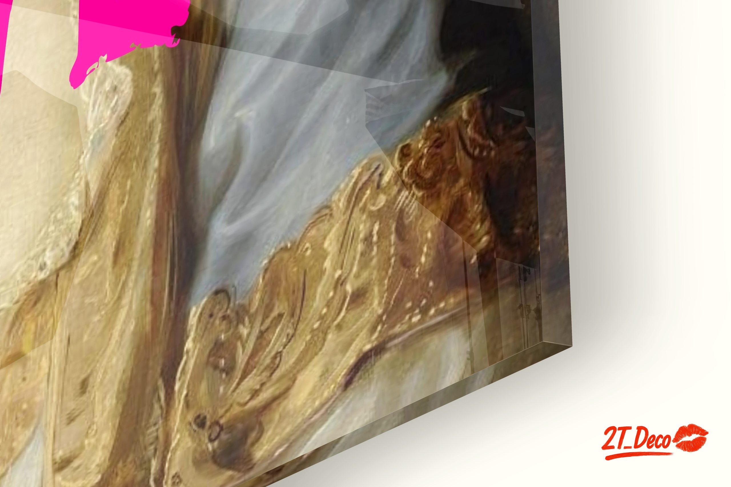Bold Contemporary Pop Art With Text - Image 9