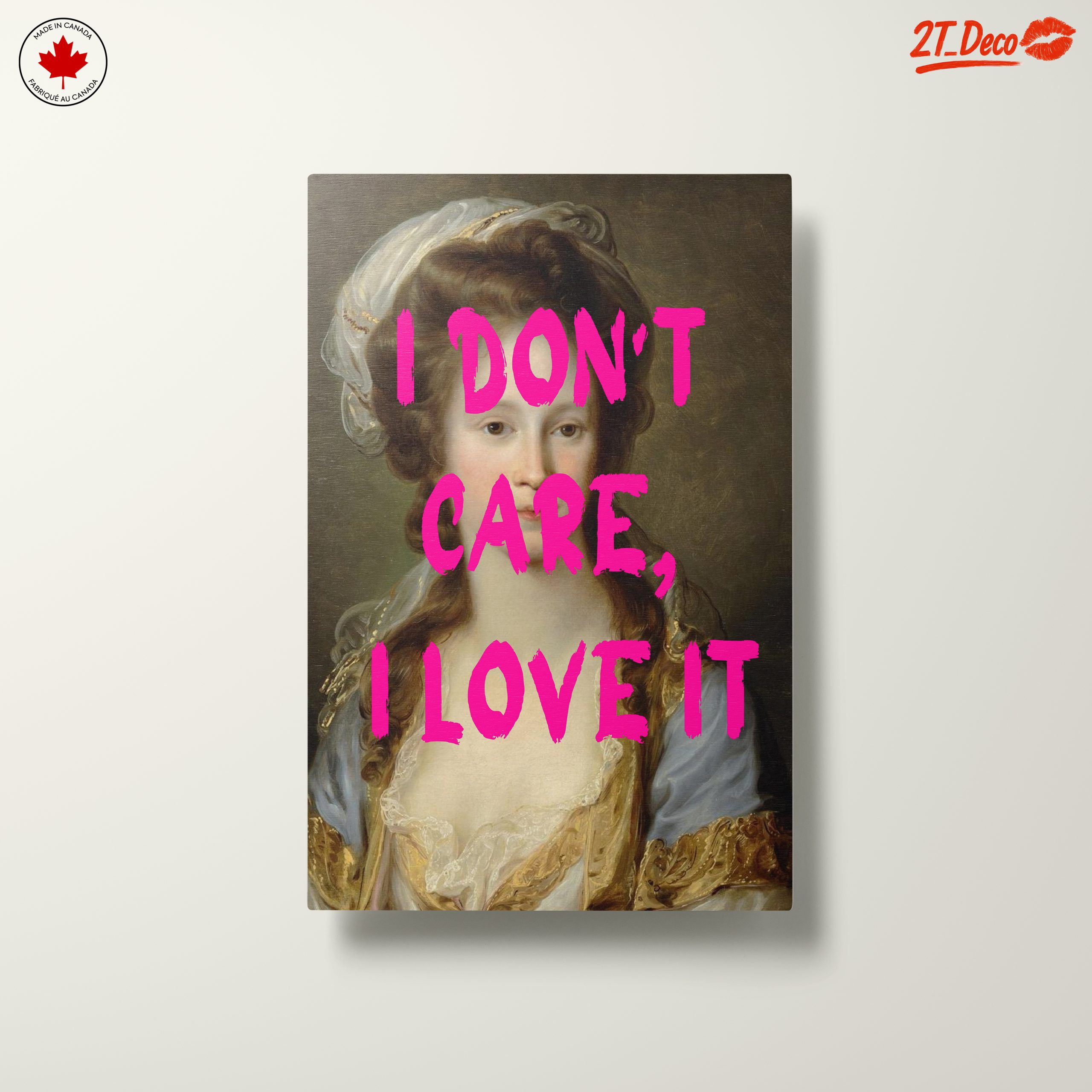Bold Contemporary Pop Art With Text - Image 10
