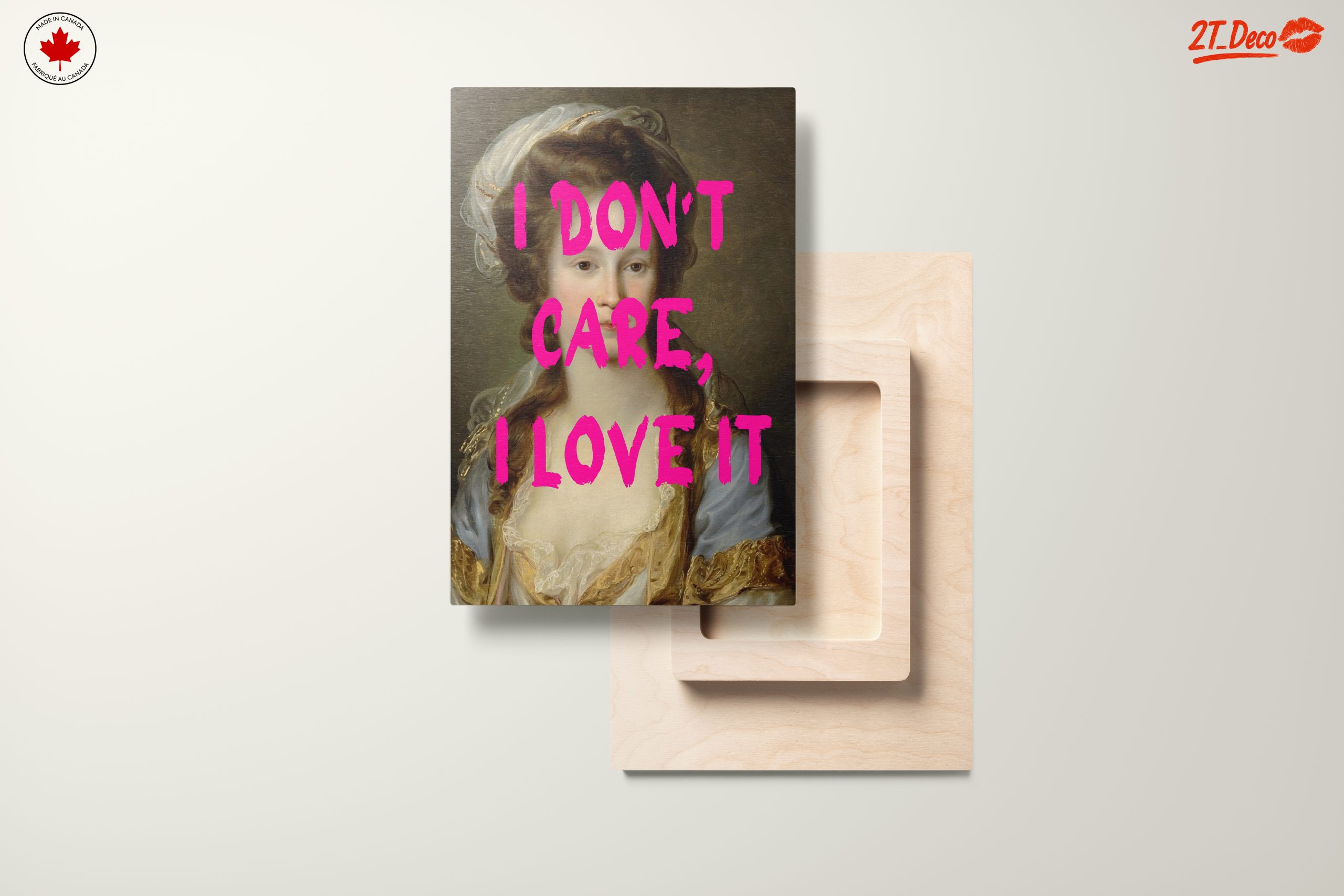 Bold Contemporary Pop Art With Text - Image 11