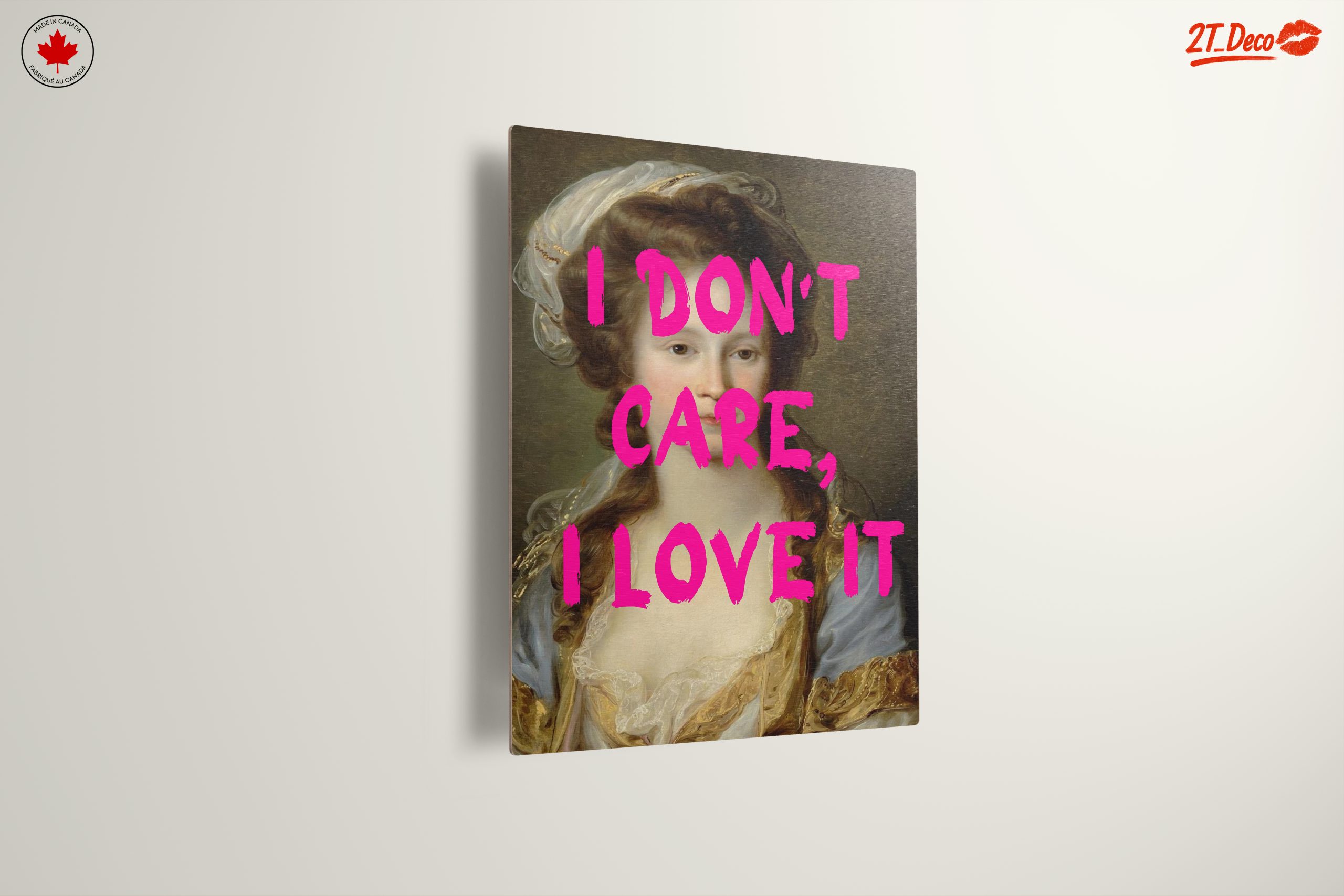 Bold Contemporary Pop Art With Text - Image 13