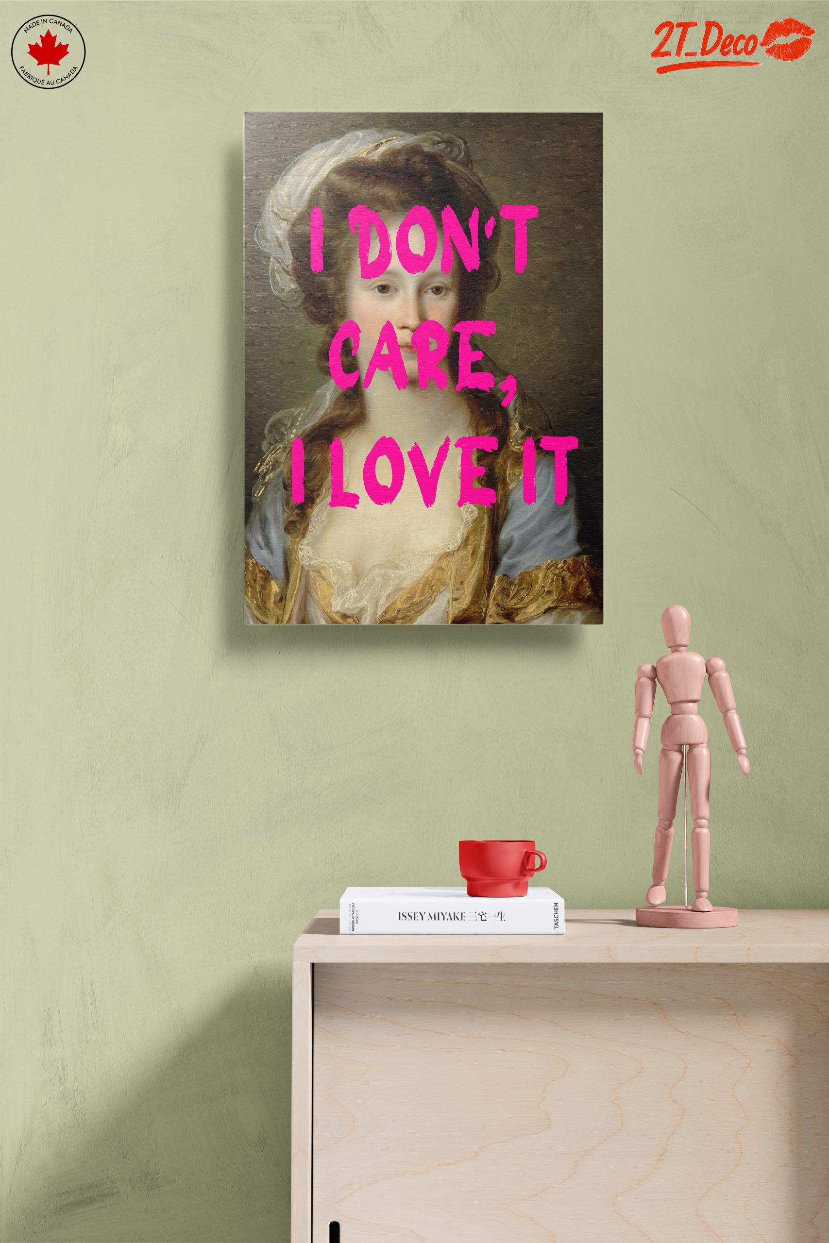 Bold Contemporary Pop Art With Text - Image 14