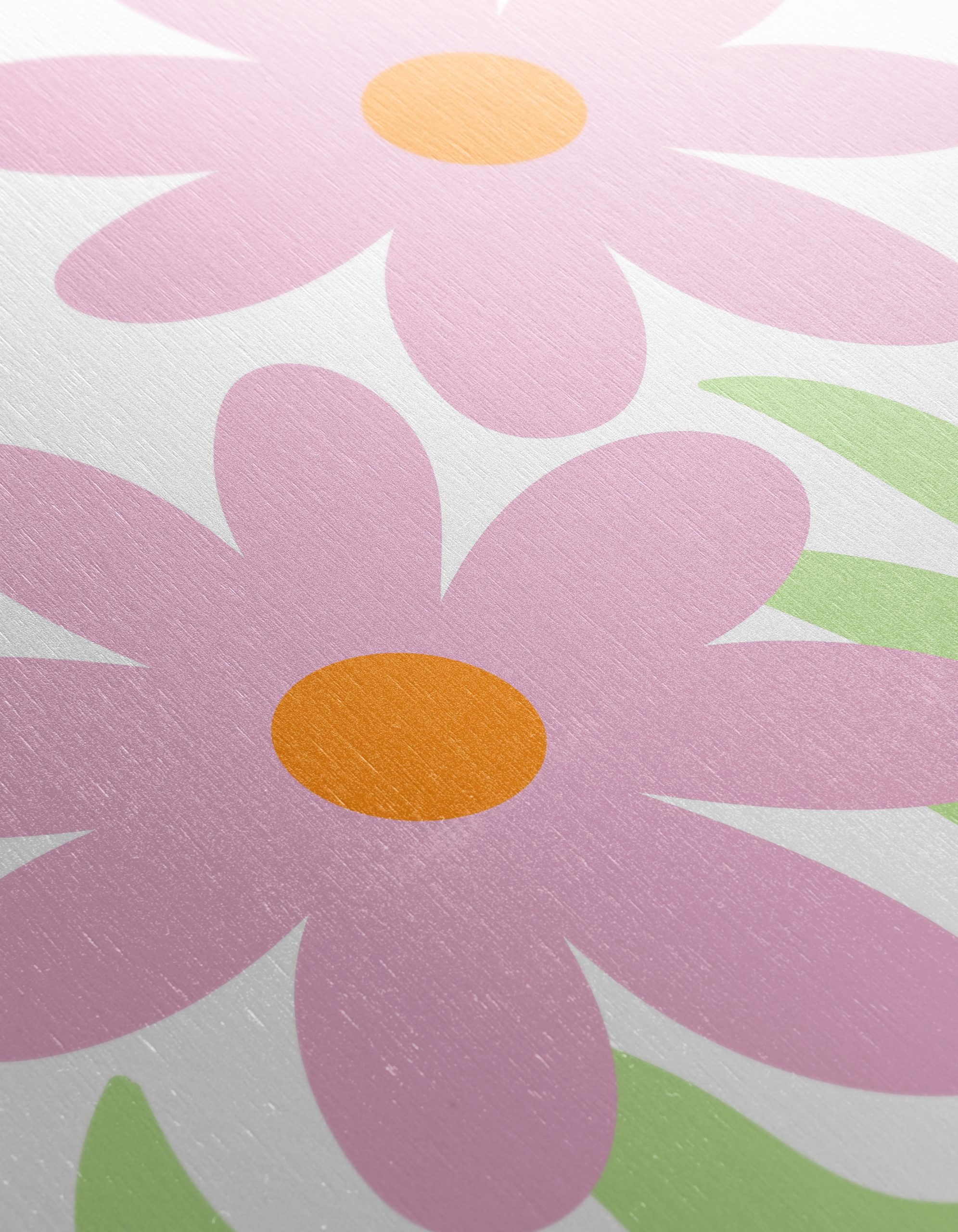Stylized Pink Floral Art for Minimalist Decor - Image 12