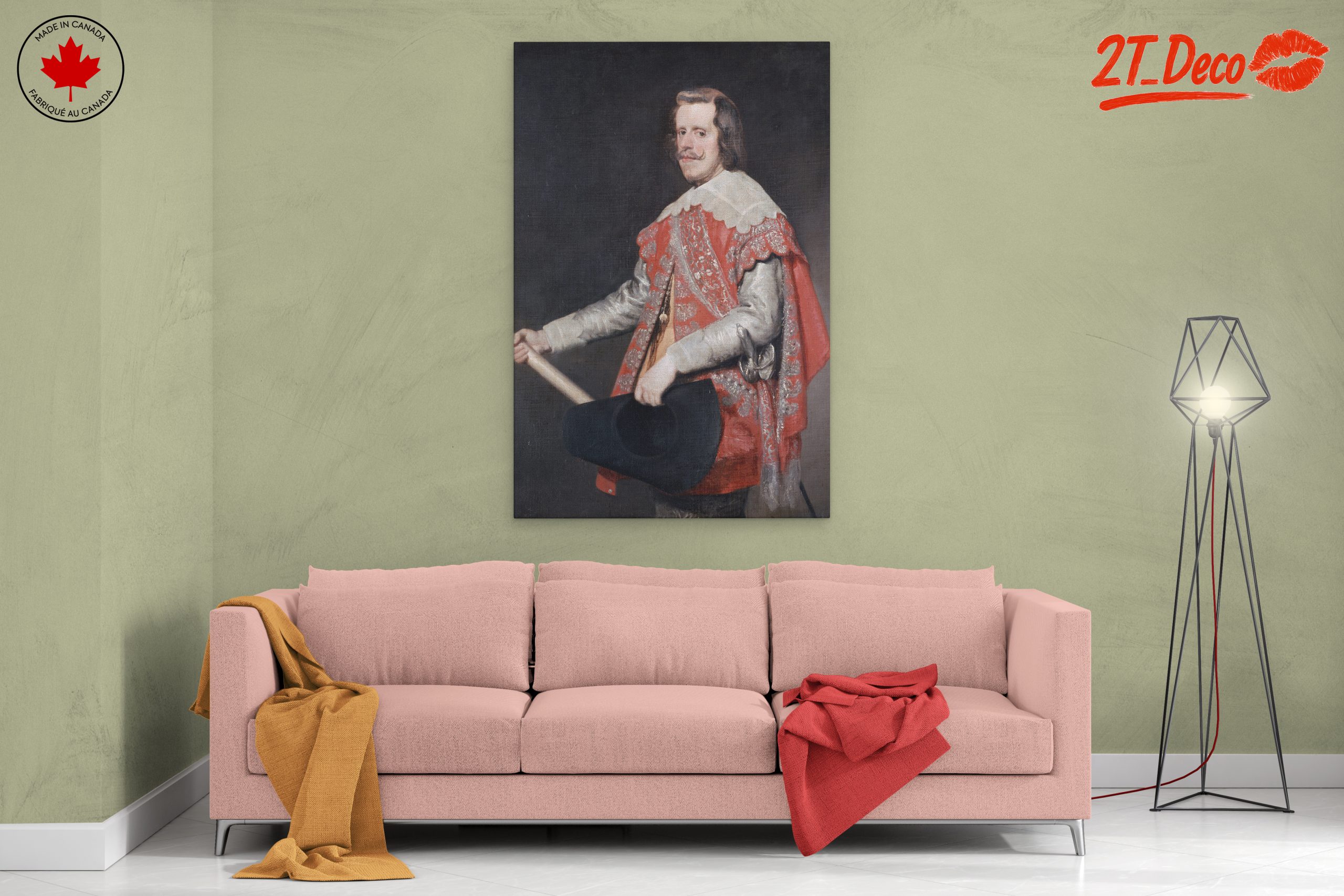 Elegant Contemporary Portrait Art - Image 2