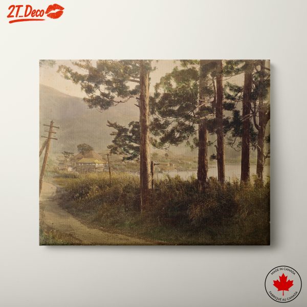 Serene Nature Landscape with Trees 3