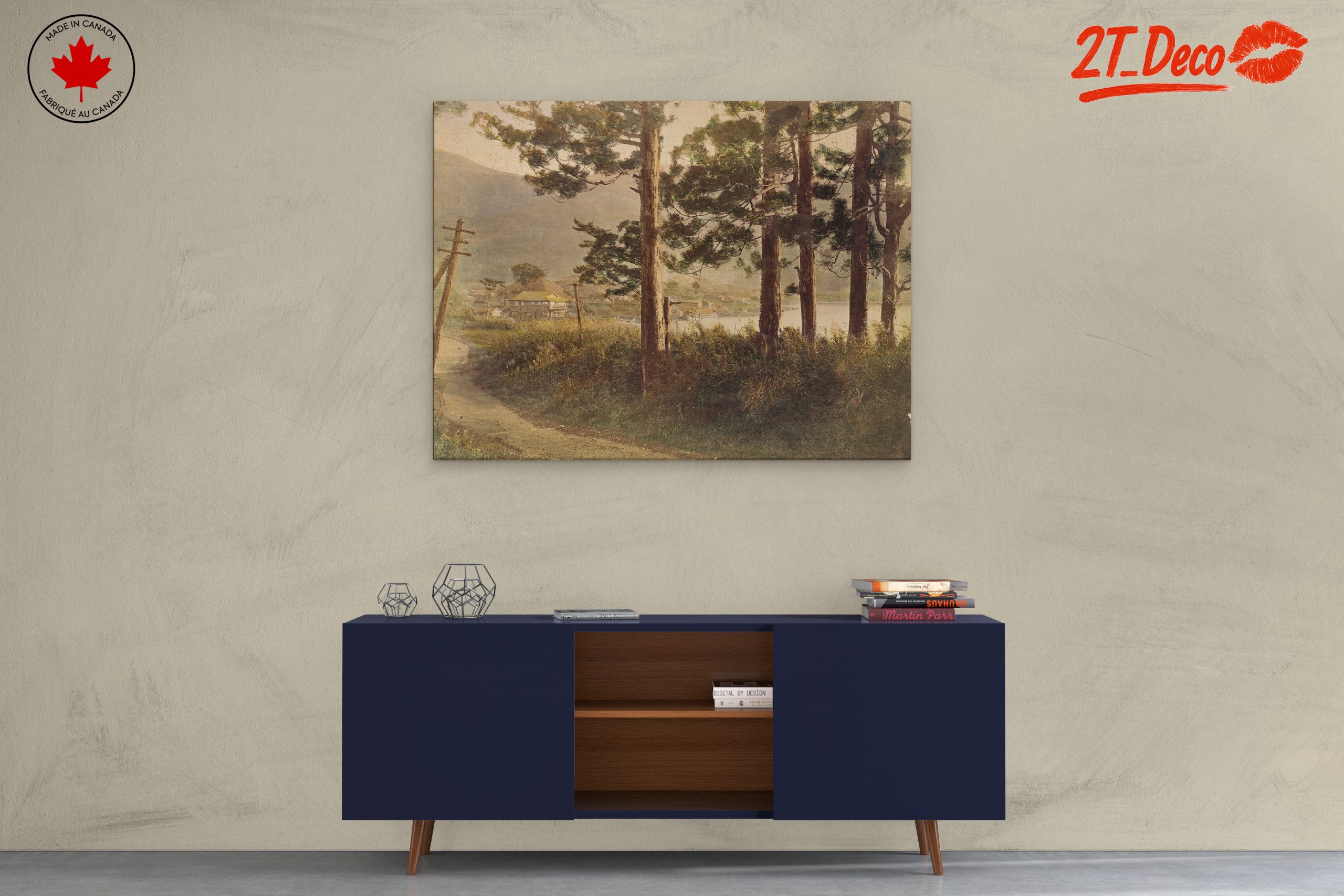 Serene Nature Landscape with Trees 3 - Image 3