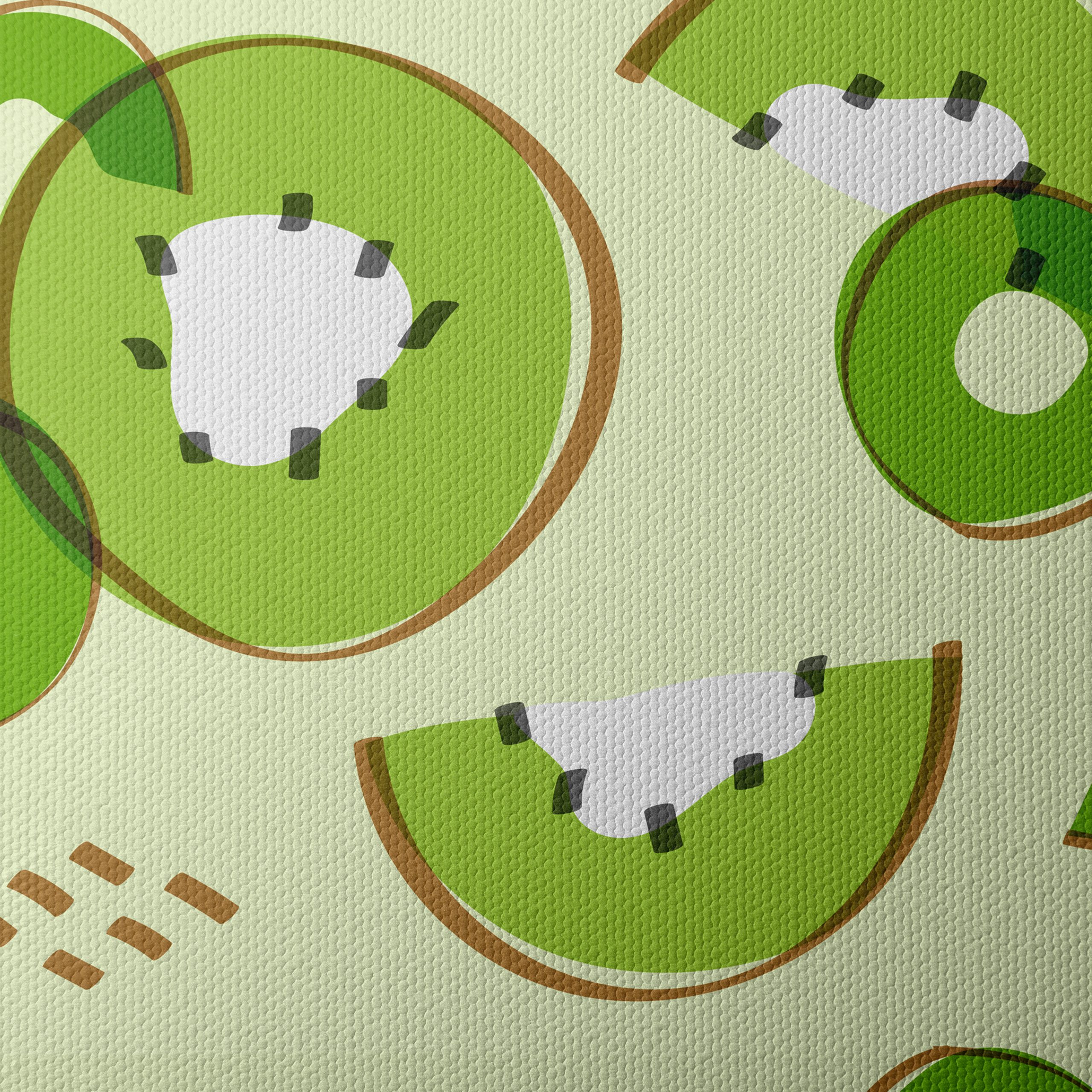 Playful Abstract Kiwi Art - Image 4
