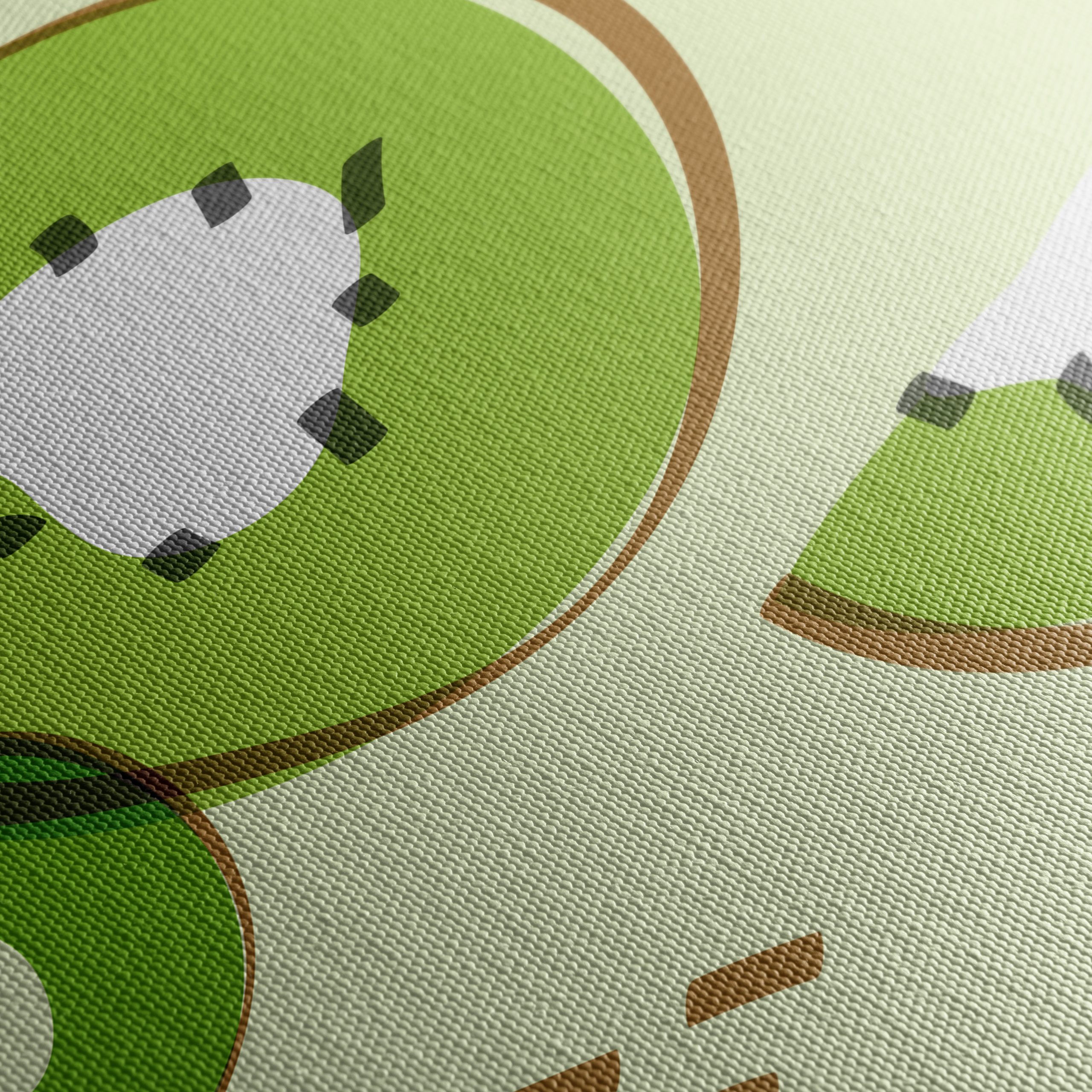 Playful Abstract Kiwi Art - Image 5