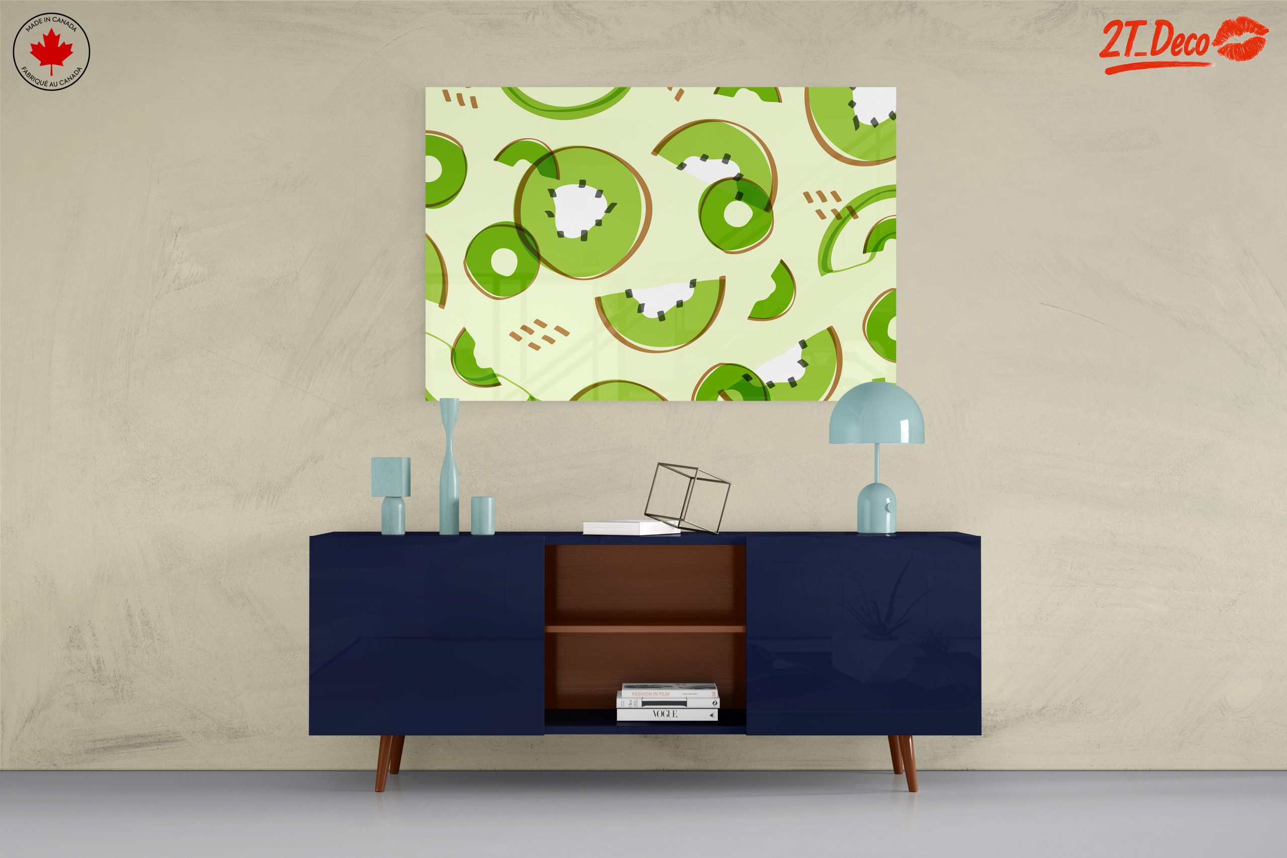 Playful Abstract Kiwi Art - Image 8