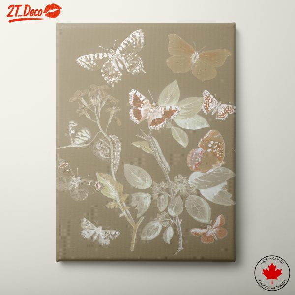Beautiful Botanical Butterflies Artwork