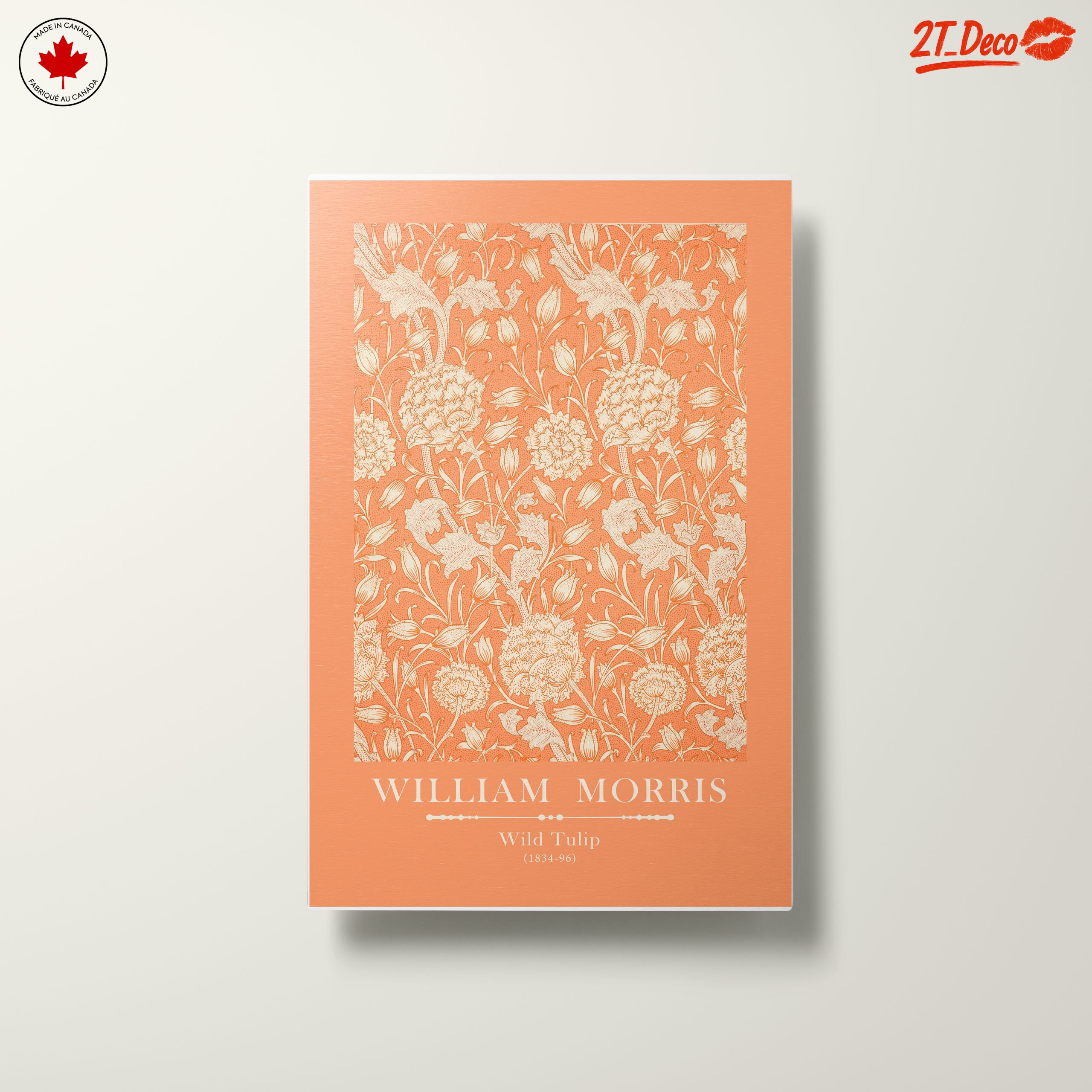 William Morris Wild Tulip Floral Design Art - Image 10