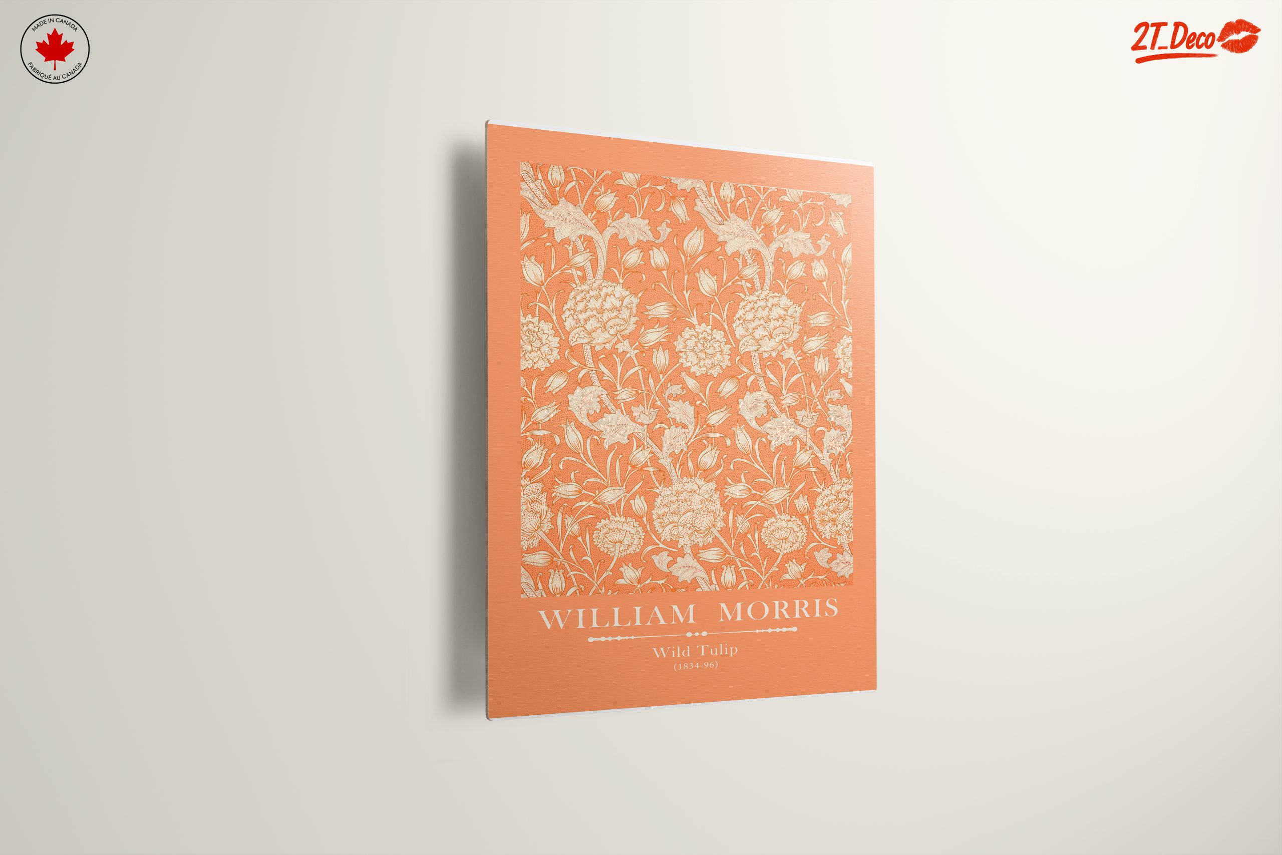 William Morris Wild Tulip Floral Design Art - Image 13