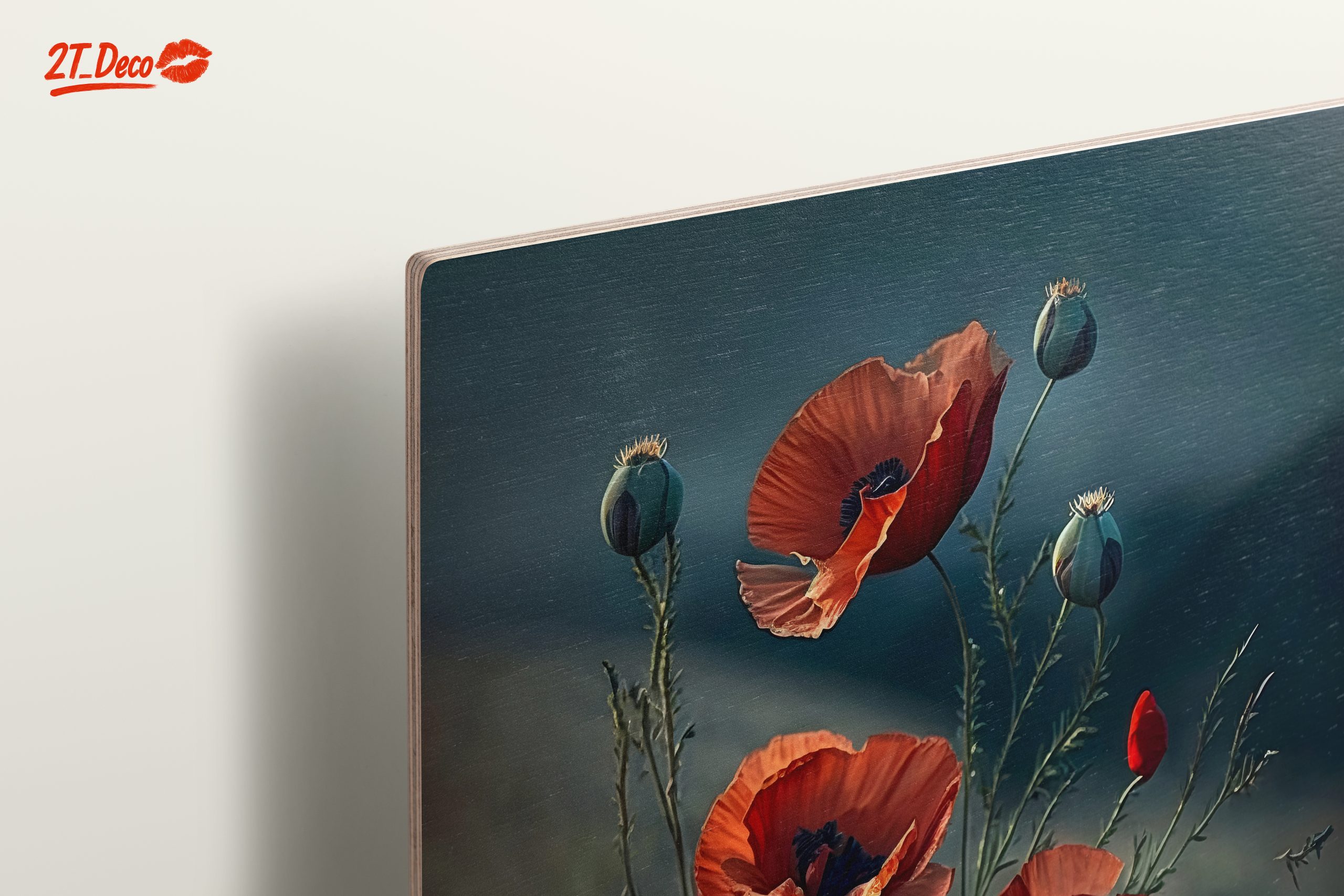 Elegant Botanical Poppy Artwork - Image 15