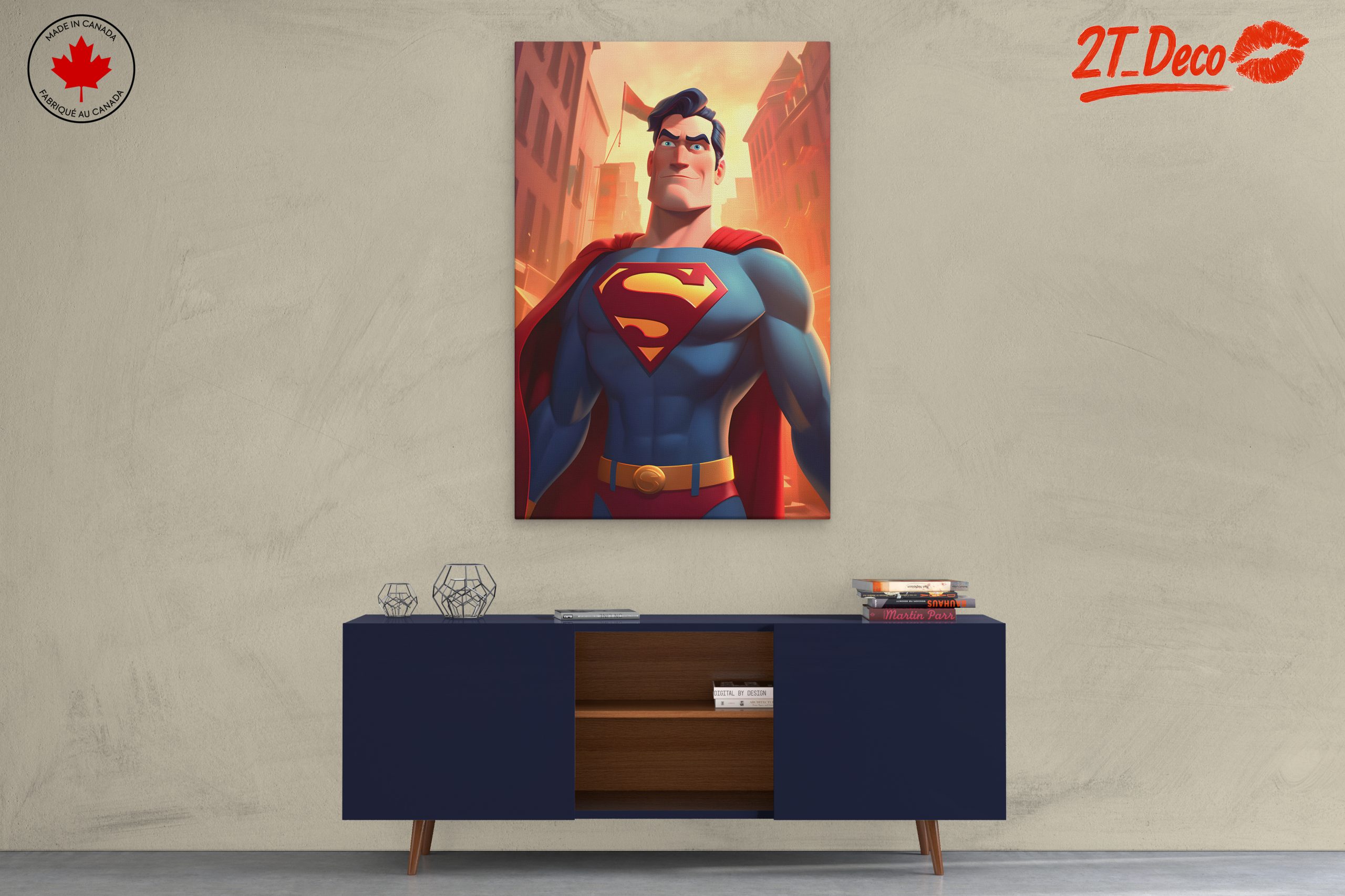 Heroic Animated Superhero Character Artwork - Image 3