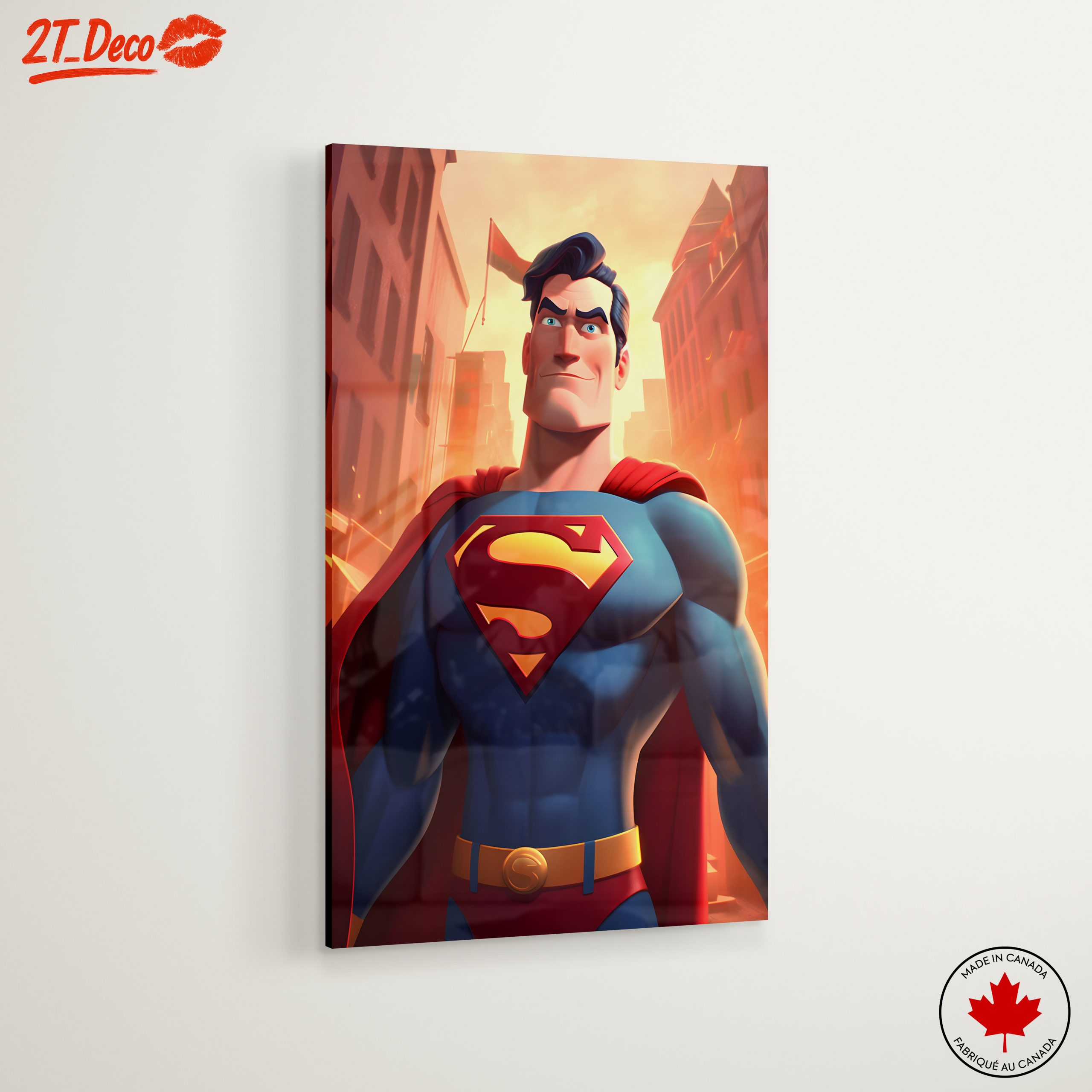 Heroic Animated Superhero Character Artwork - Image 6