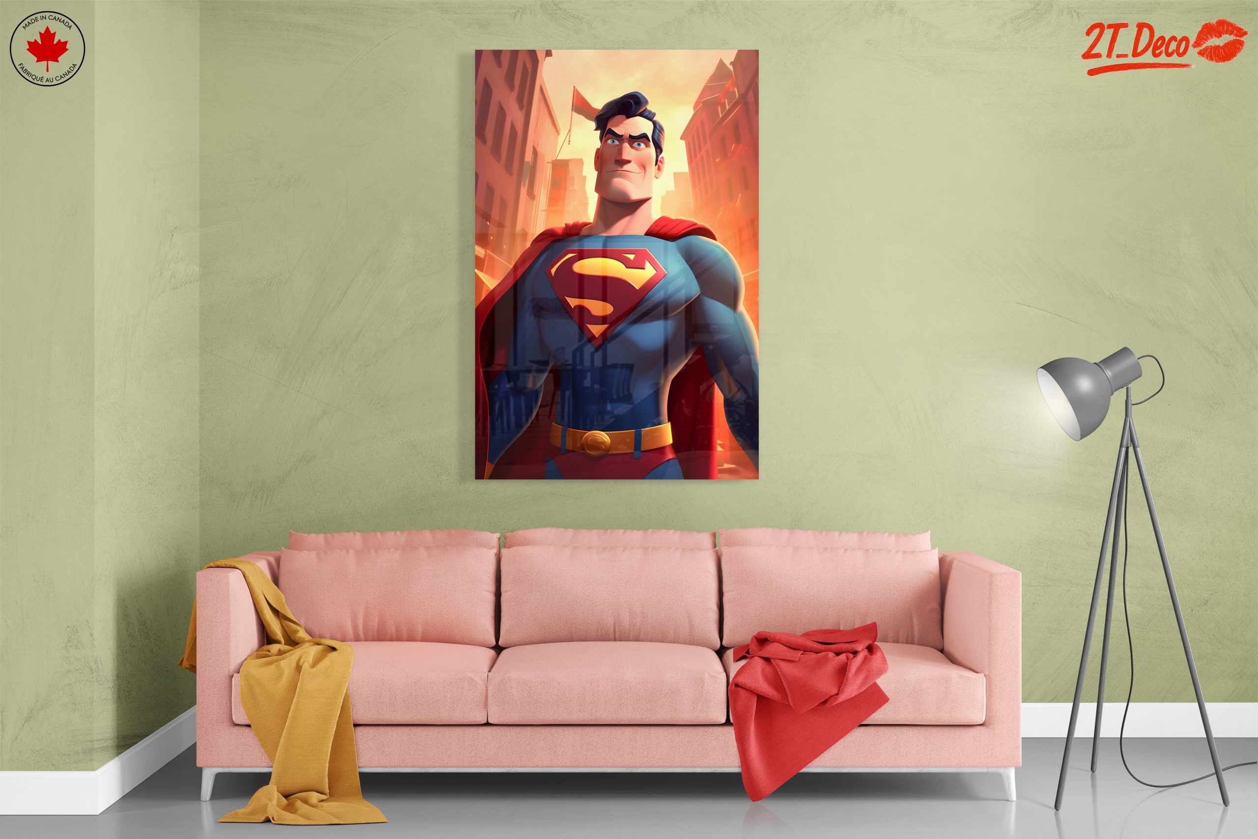 Heroic Animated Superhero Character Artwork - Image 7