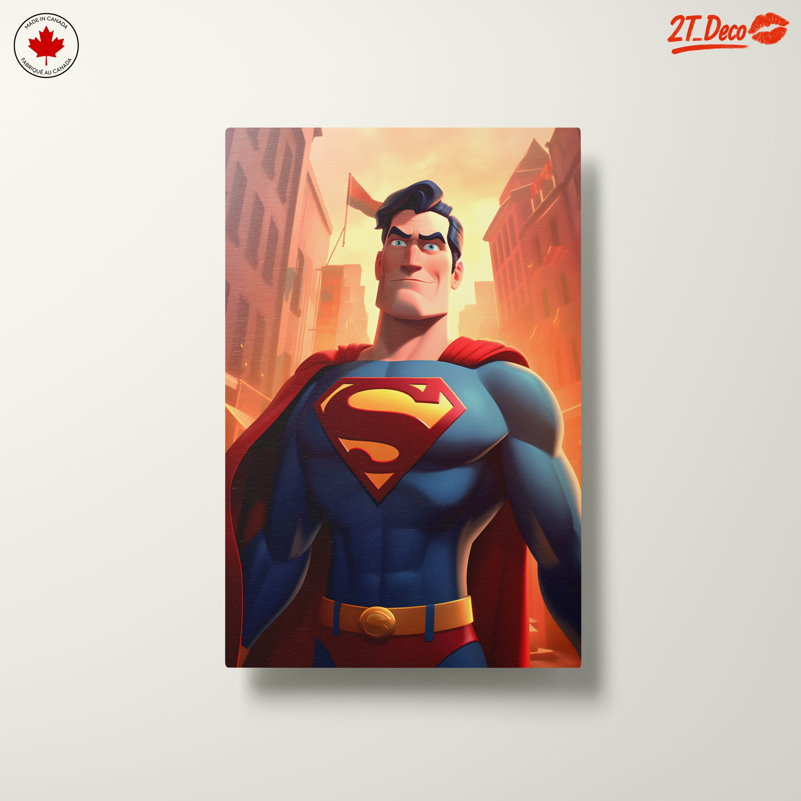 Heroic Animated Superhero Character Artwork - Image 10