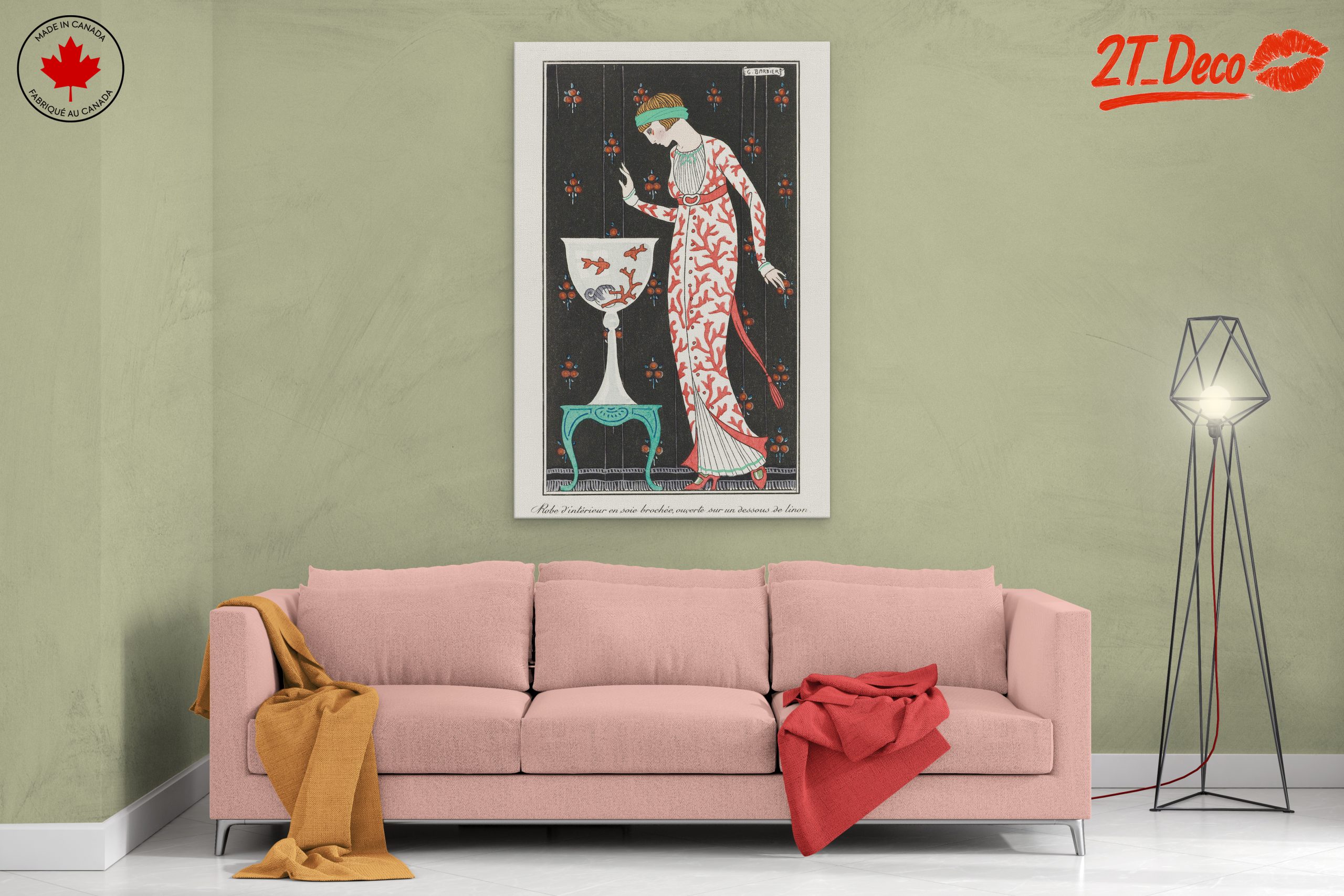 Stylized Woman in Elegant Artistic Portrait - Image 2