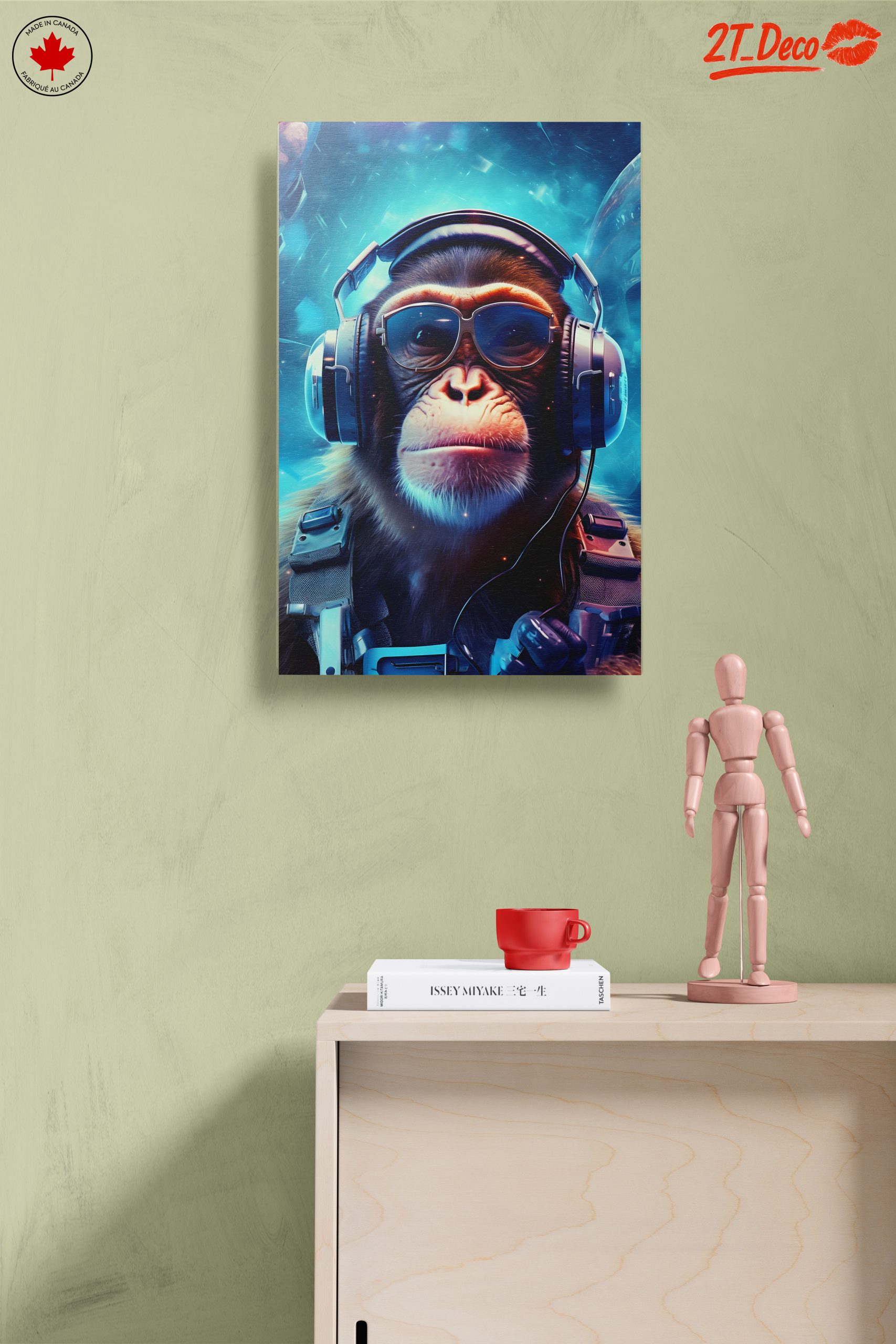 Stylish Monkey in Headphones and Sunglasses - Image 14