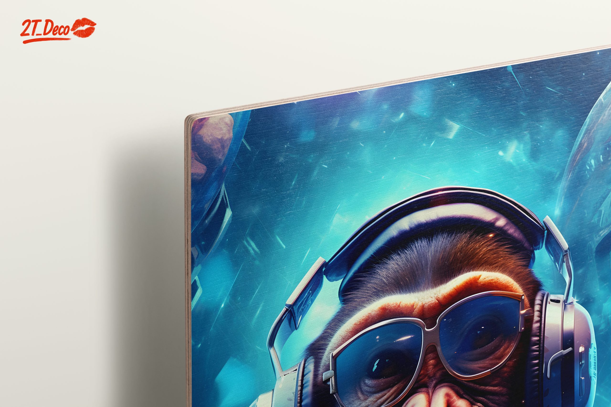 Stylish Monkey in Headphones and Sunglasses - Image 15