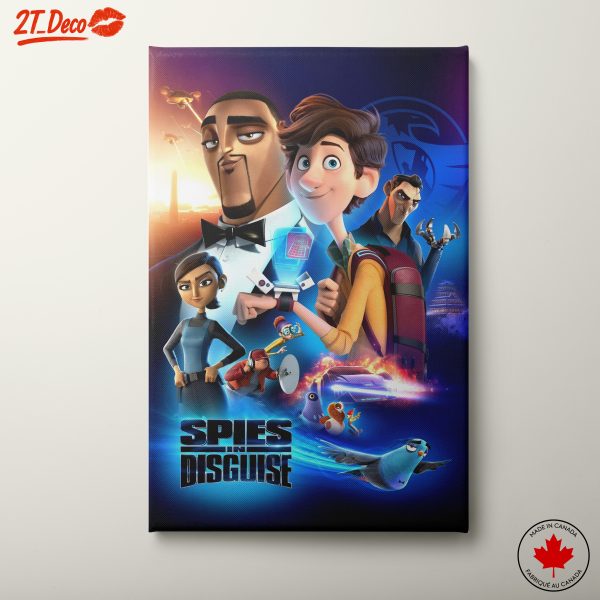 Spies in Disguise Animated Character Artwork