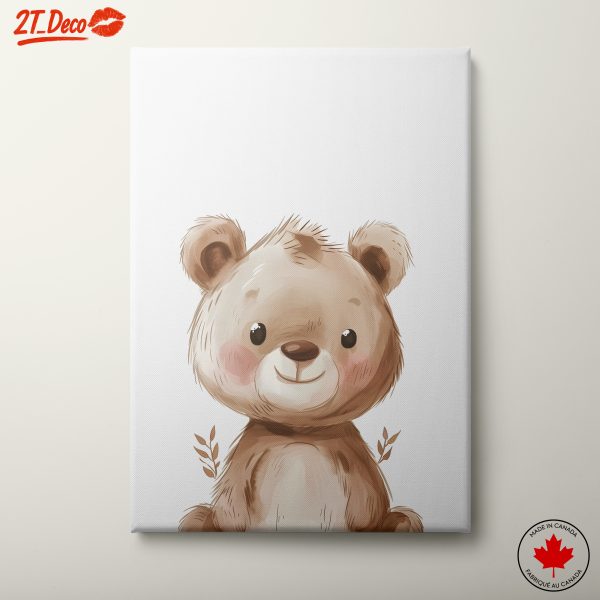 Adorable Bear Illustration for Kids 2