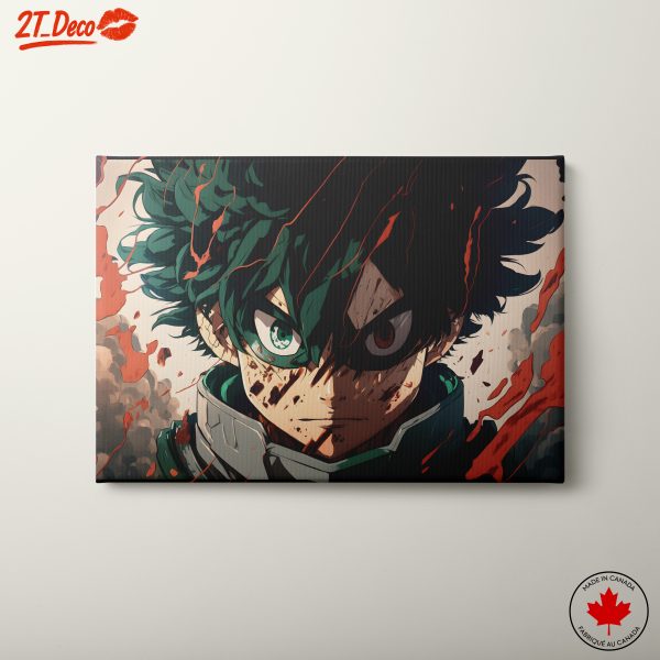 Heroic Anime Character Art from Boku No Hero