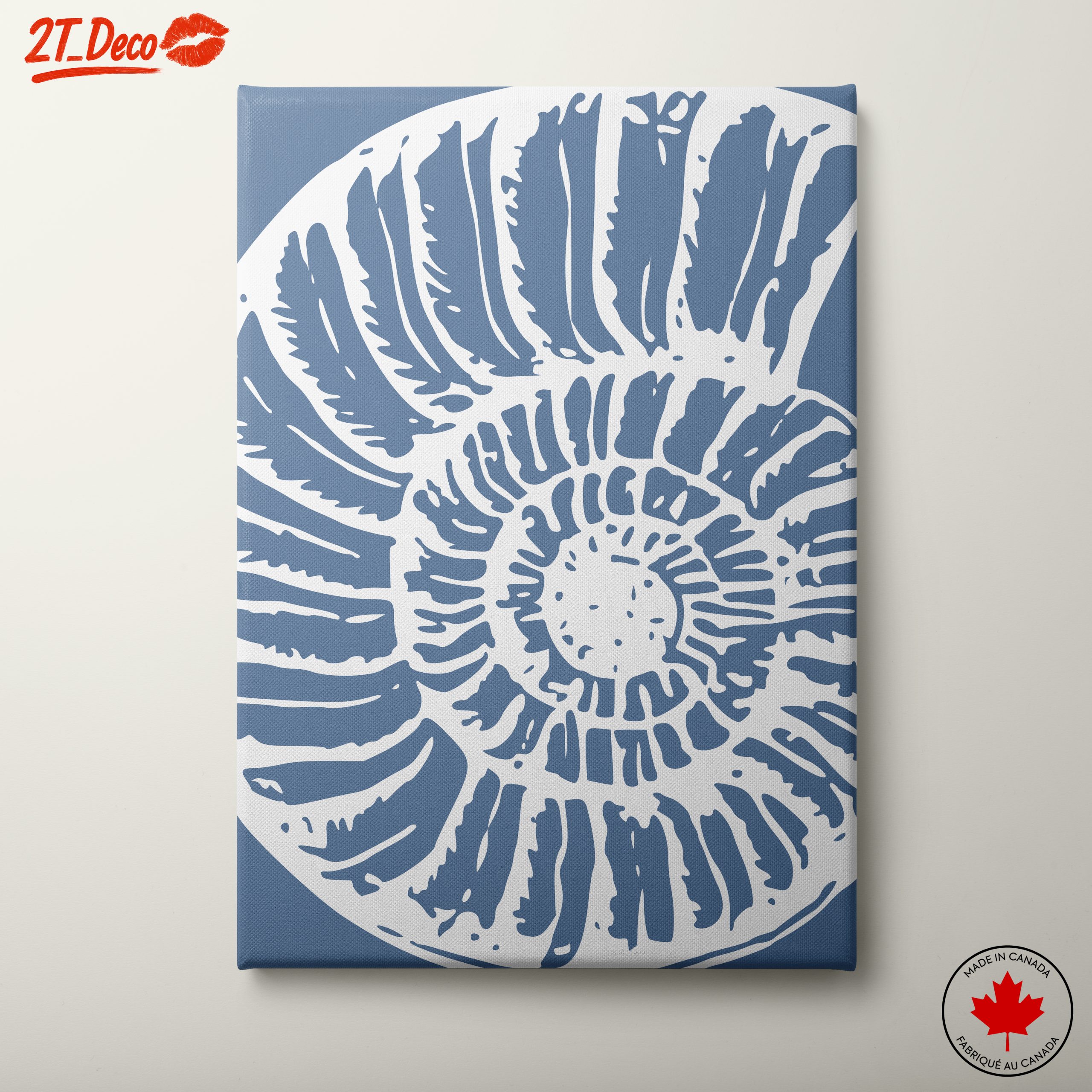Stylized Botanical Shell Art 2