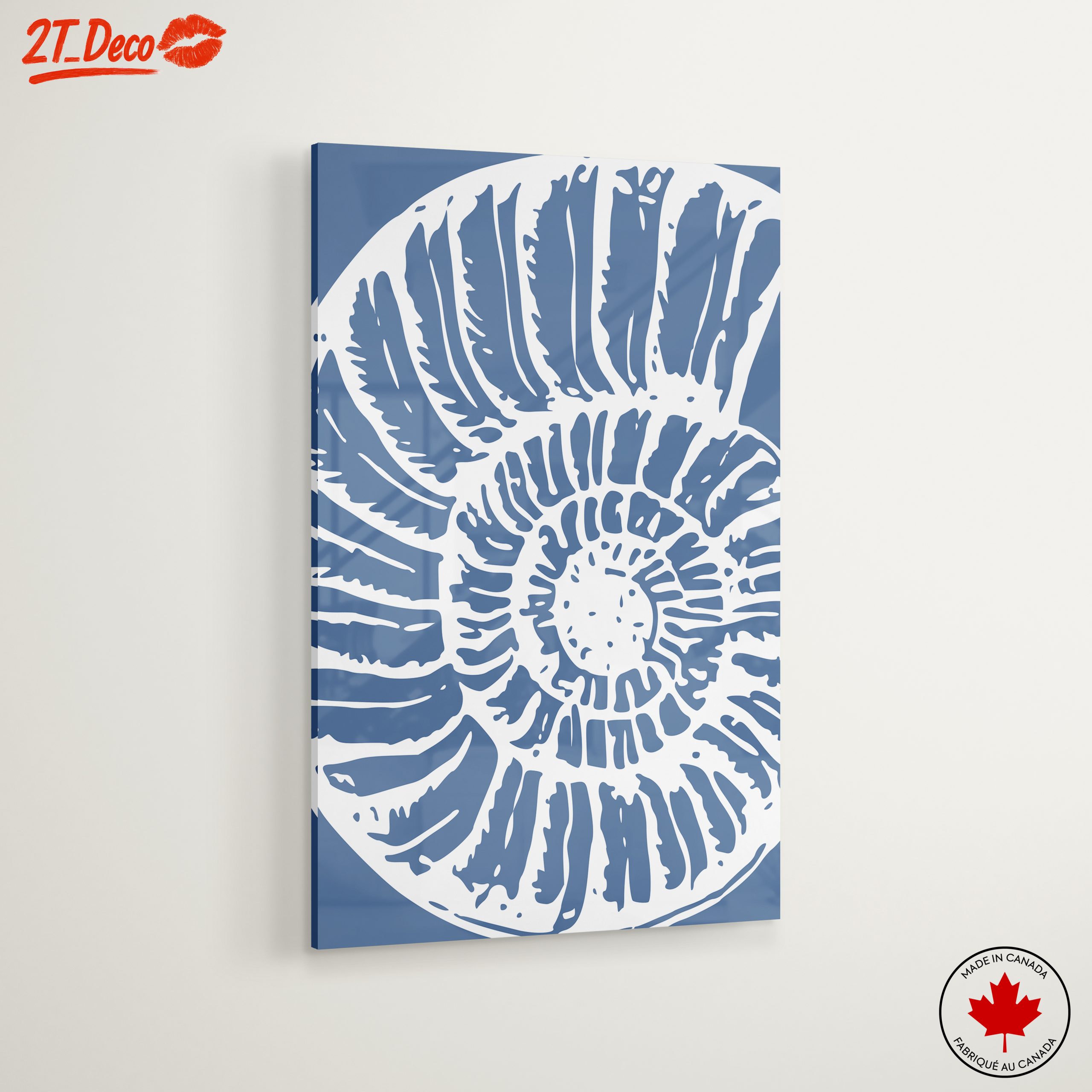Stylized Botanical Shell Art 2 - Image 6