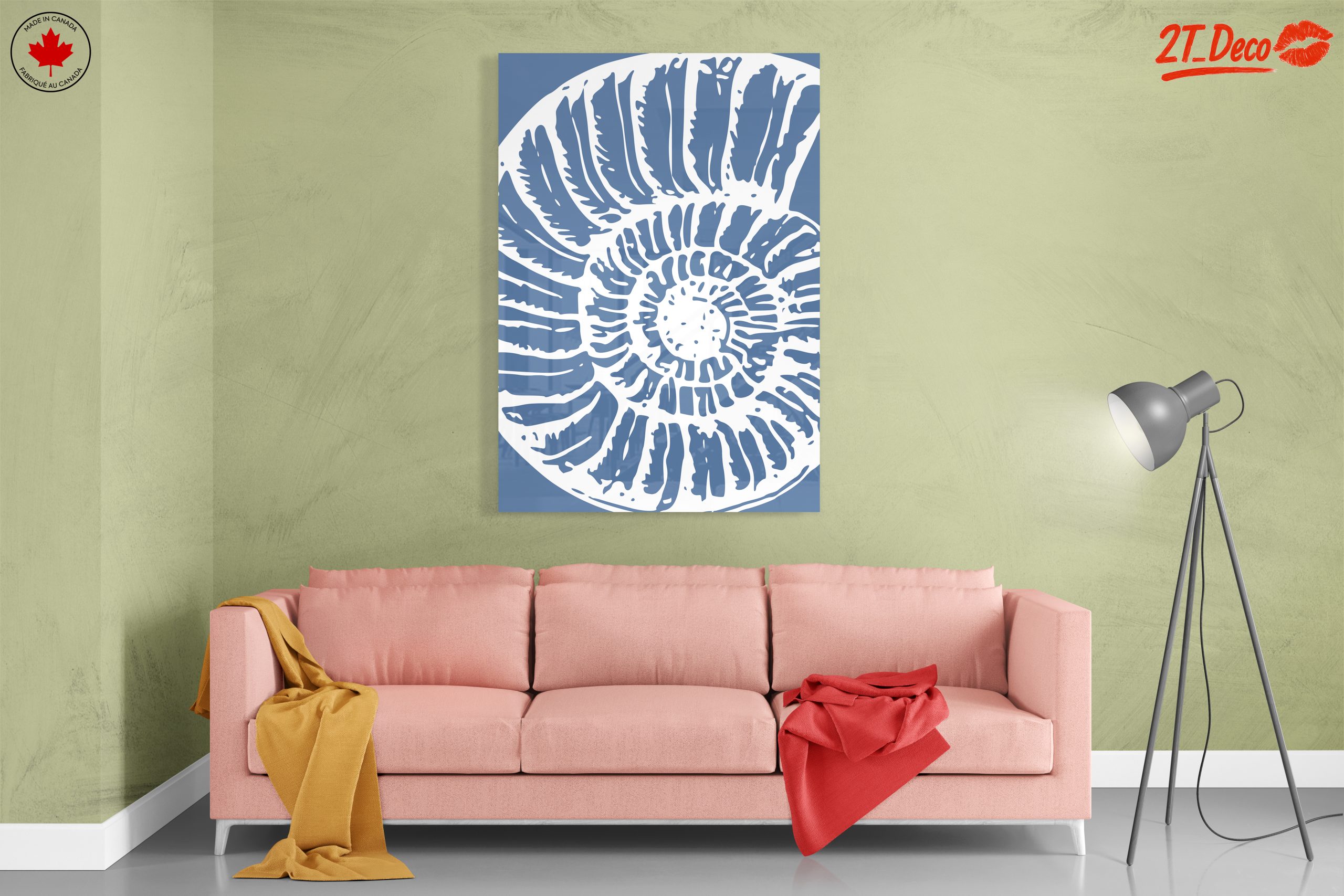Stylized Botanical Shell Art 2 - Image 7