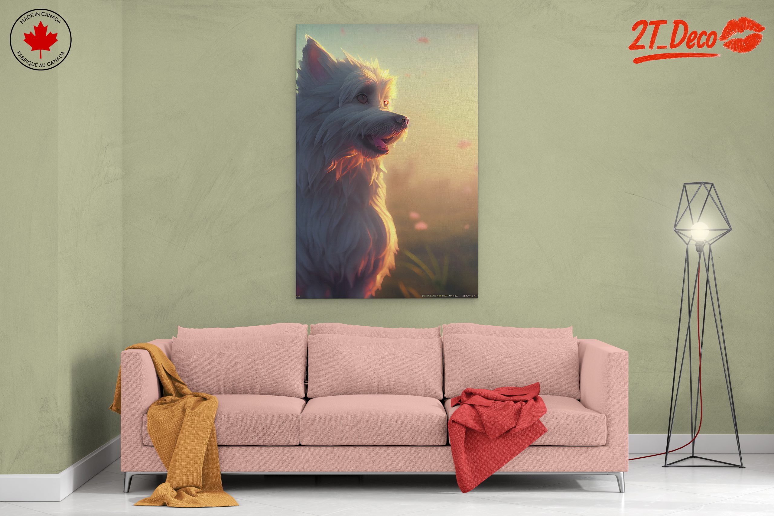 Adorable Dog Portrait in Soft Light - Image 2