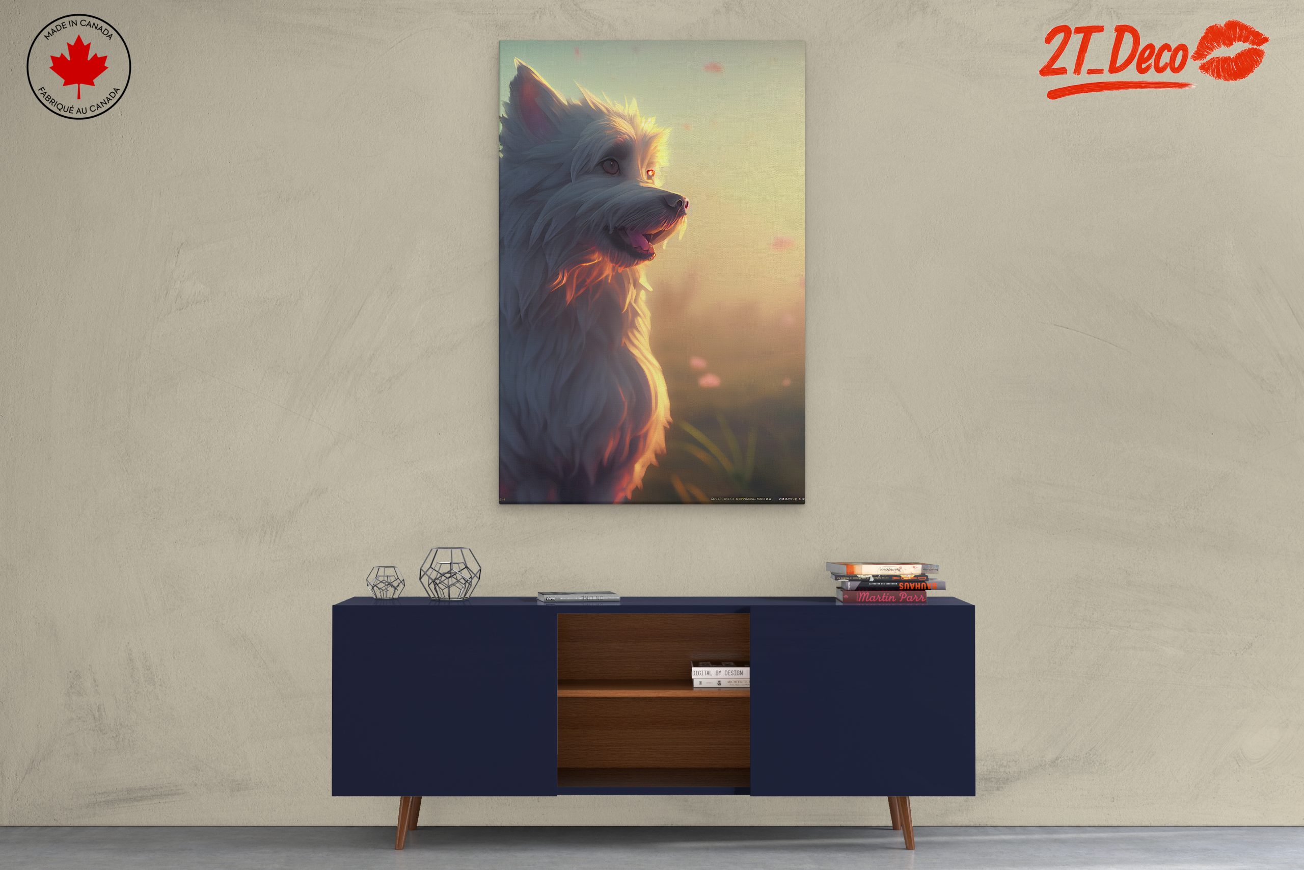 Adorable Dog Portrait in Soft Light - Image 3