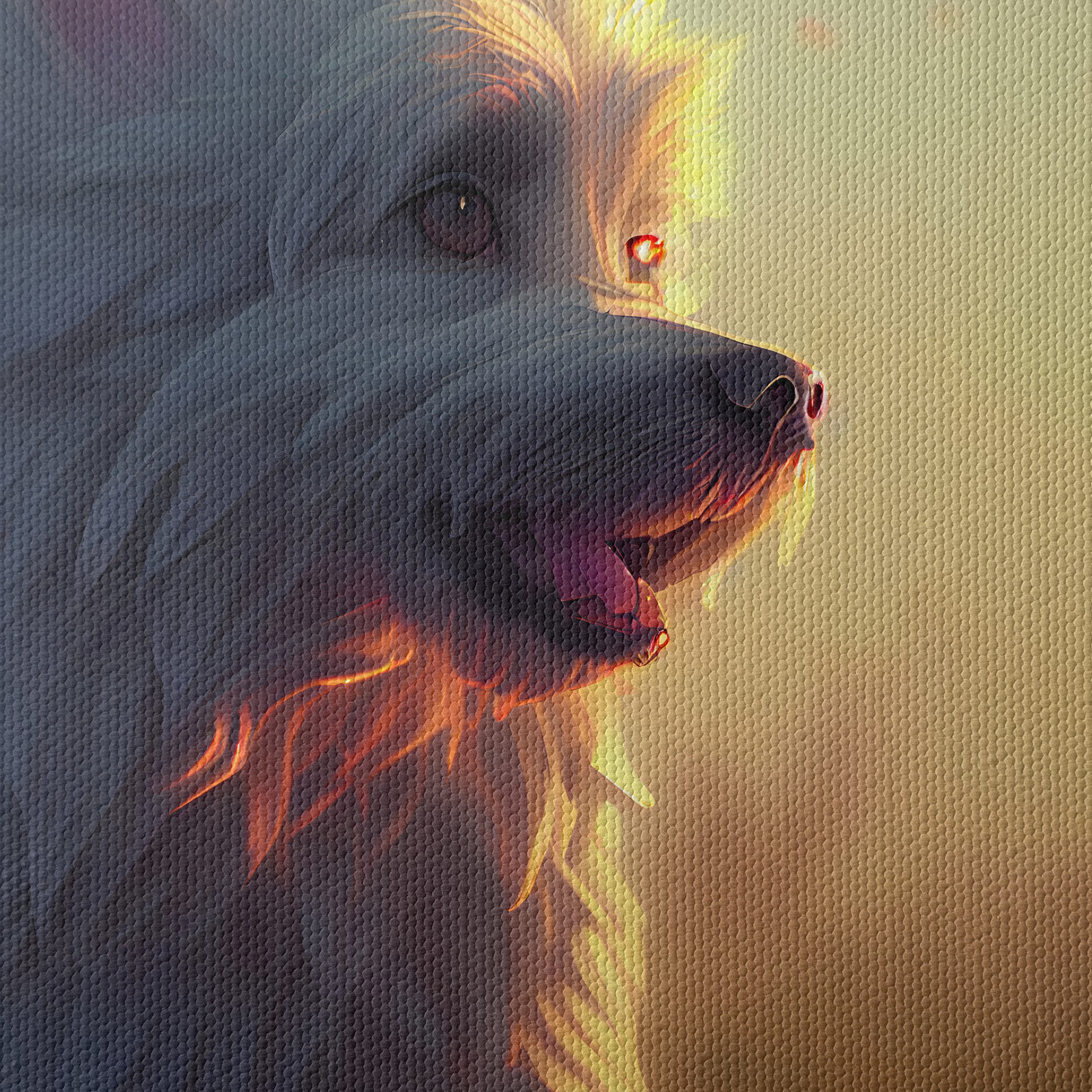 Adorable Dog Portrait in Soft Light - Image 4