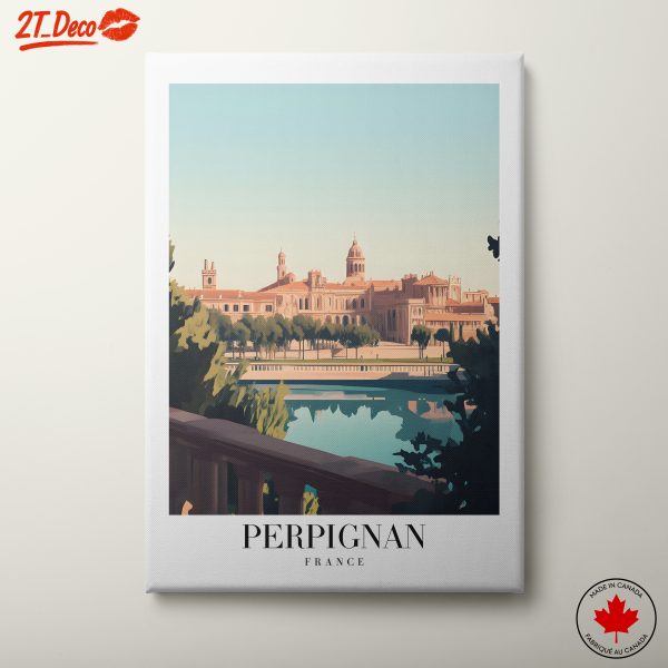Stunning Architectural Scene of Perpignan