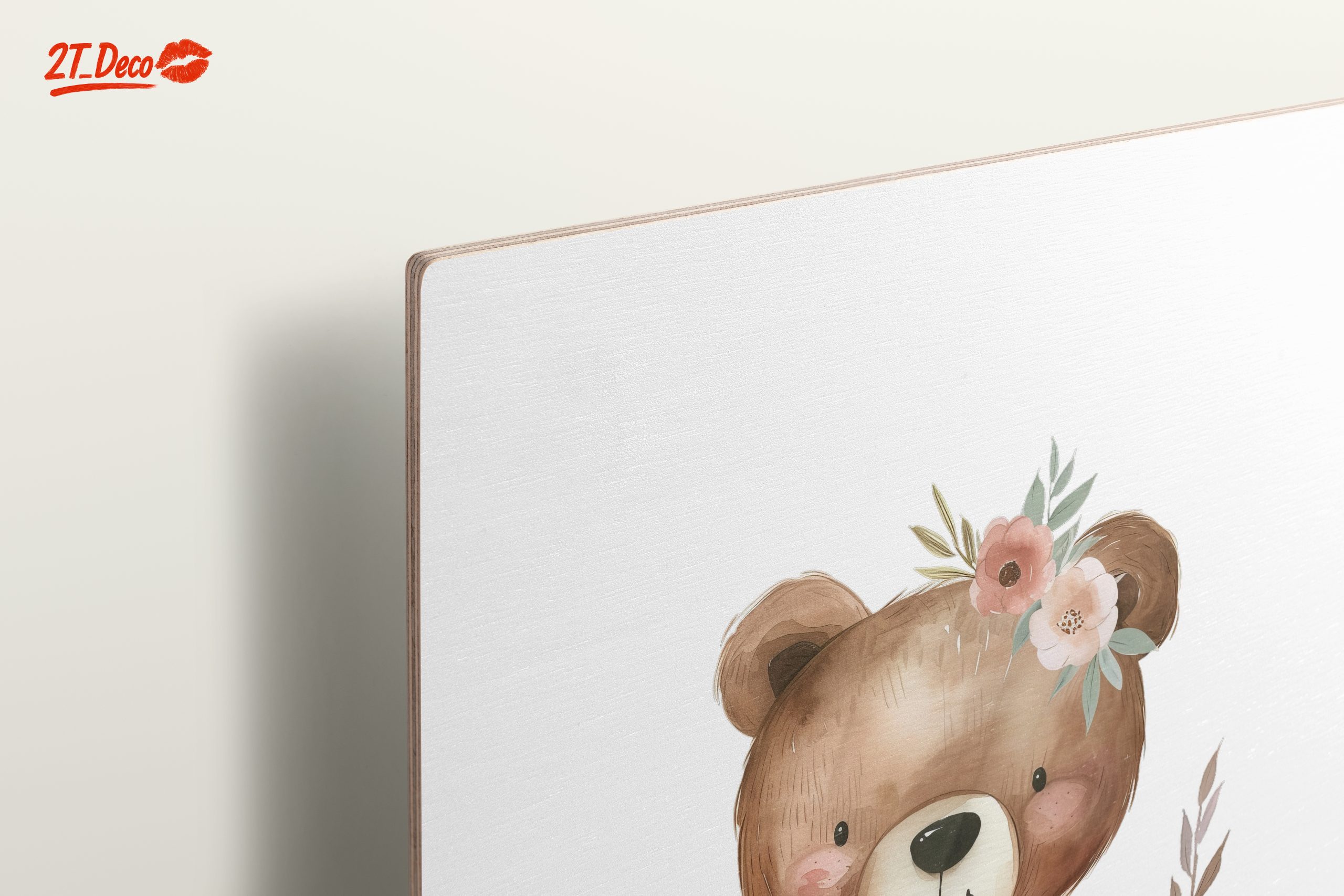 Charming Bear Surrounded by Flowers - Image 15