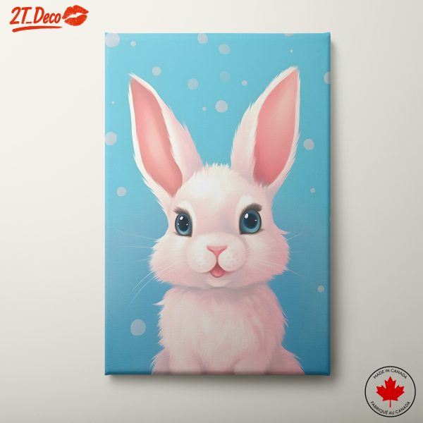 Charming Cute Rabbit Portrait