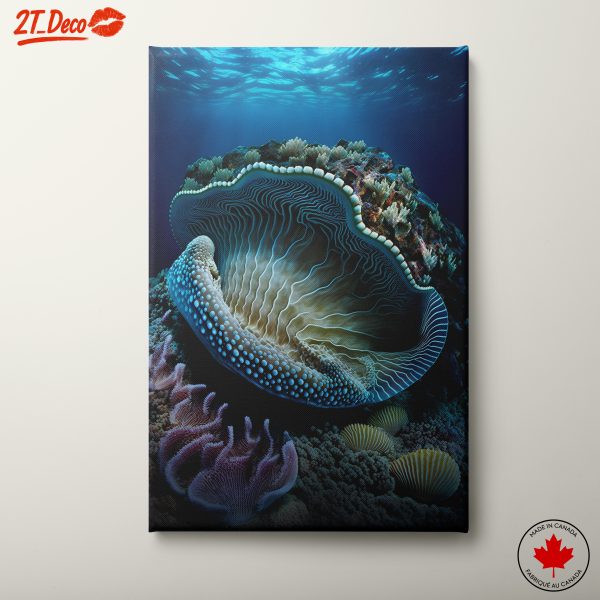 Stunning Abstract Marine Life Scene