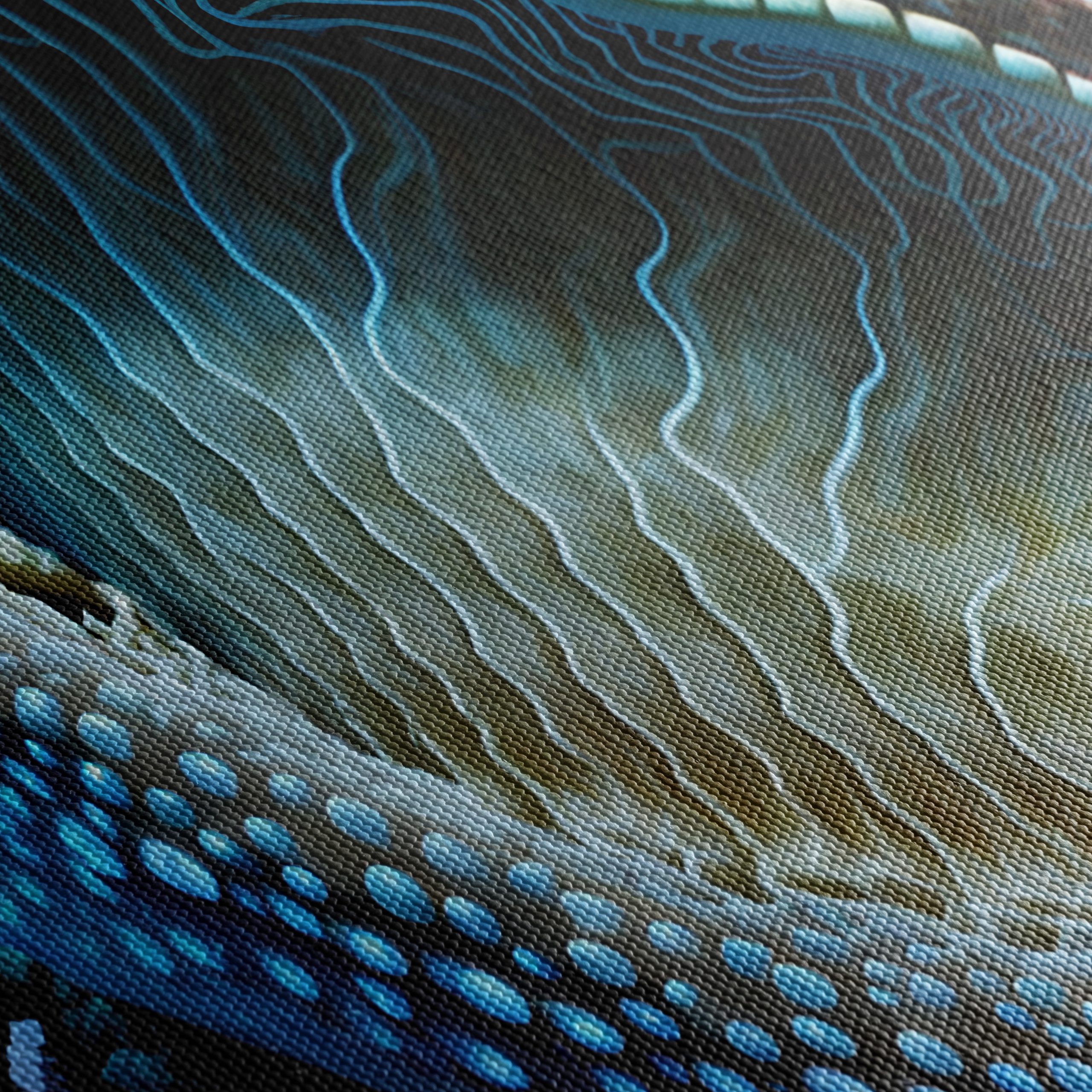 Stunning Abstract Marine Life Scene - Image 5