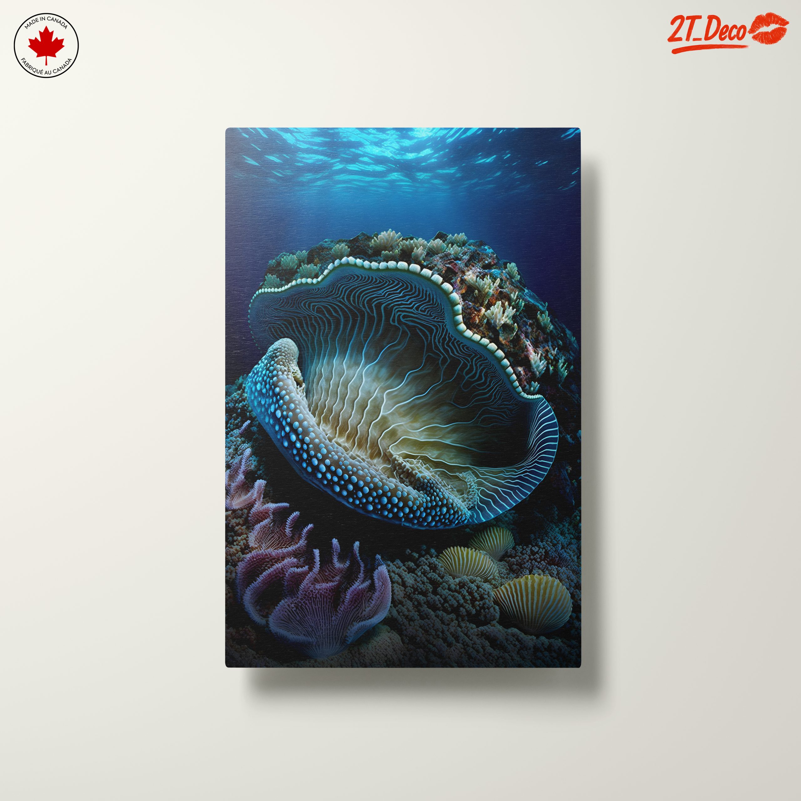 Stunning Abstract Marine Life Scene - Image 10