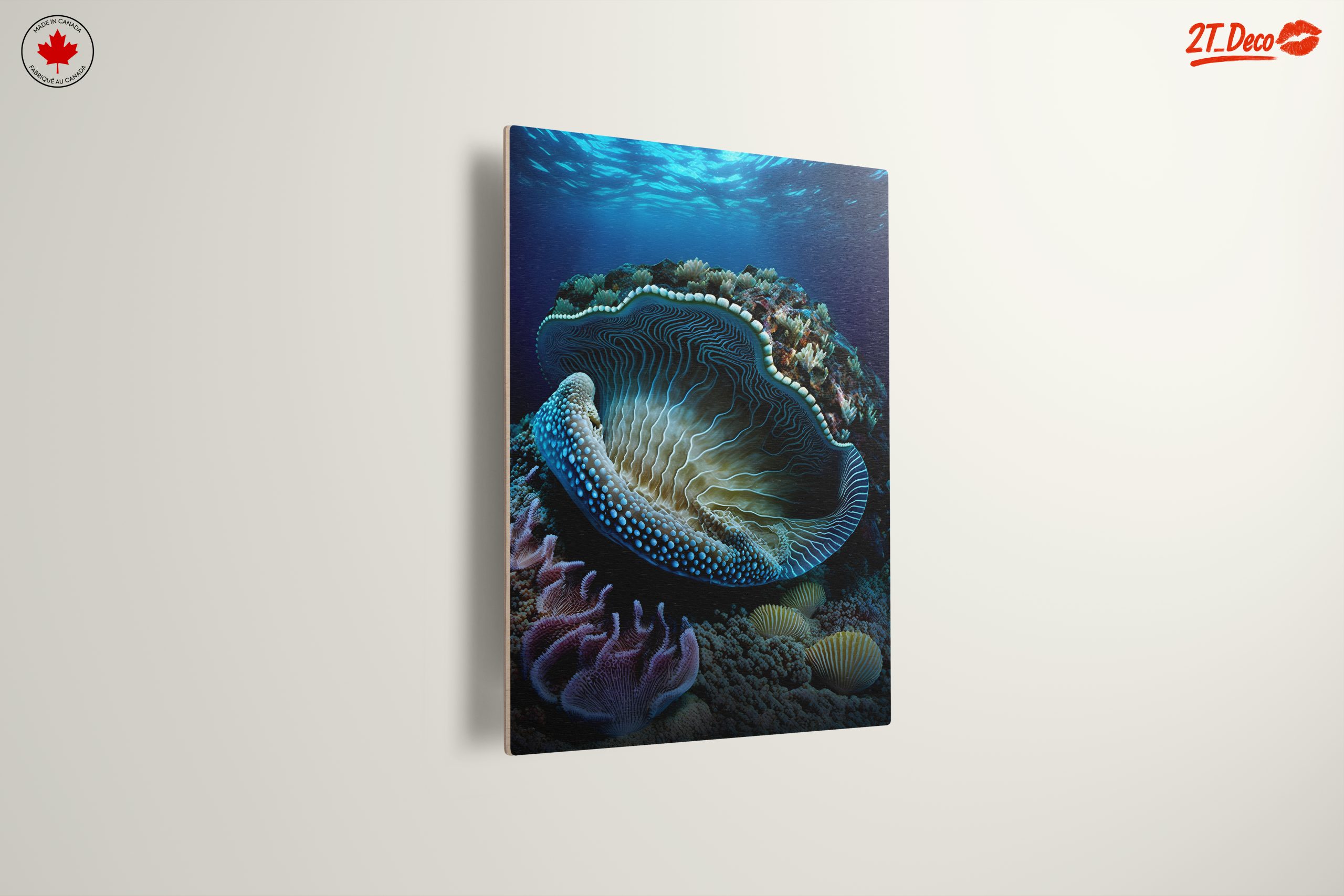 Stunning Abstract Marine Life Scene - Image 13