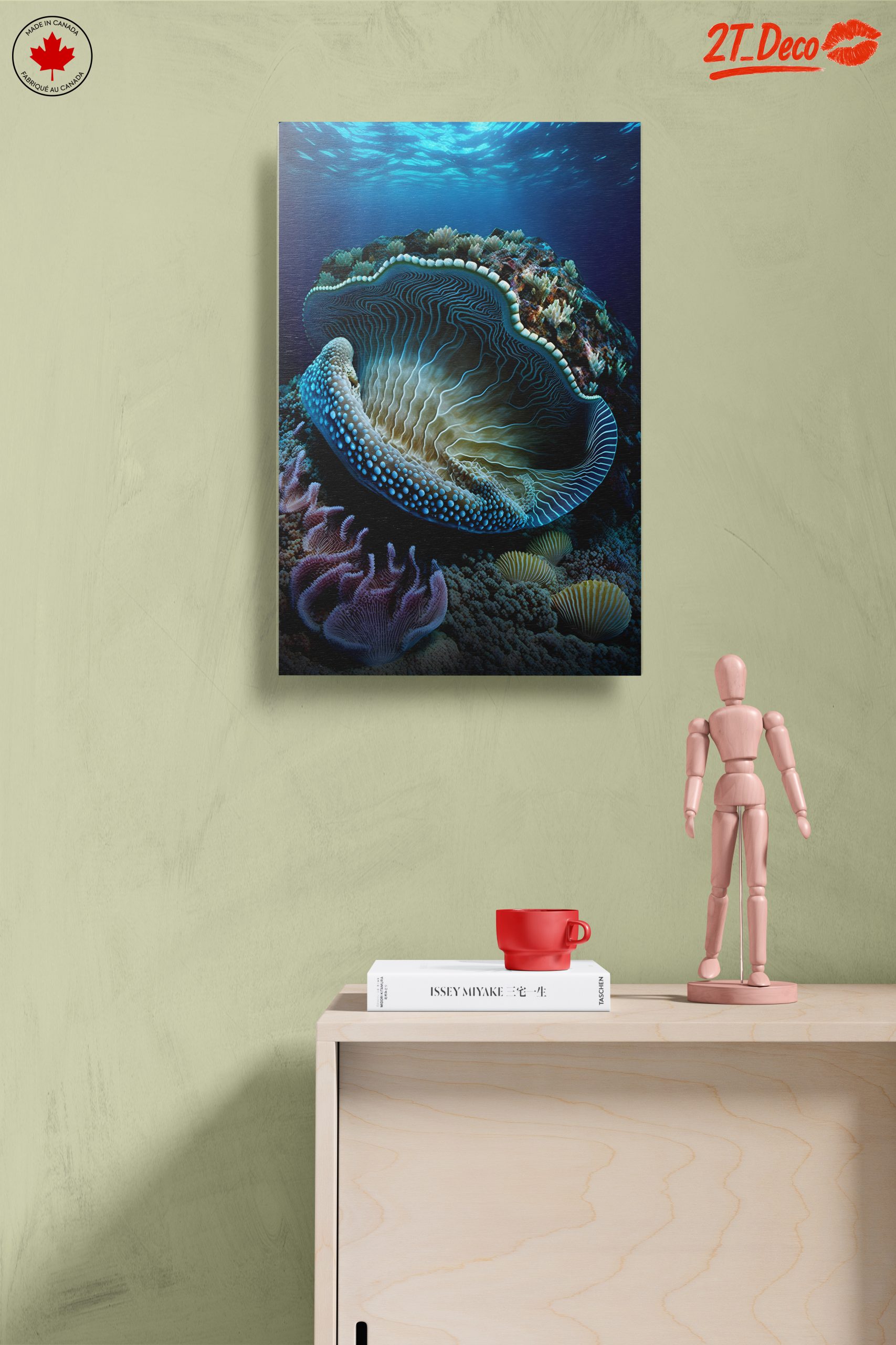 Stunning Abstract Marine Life Scene - Image 14