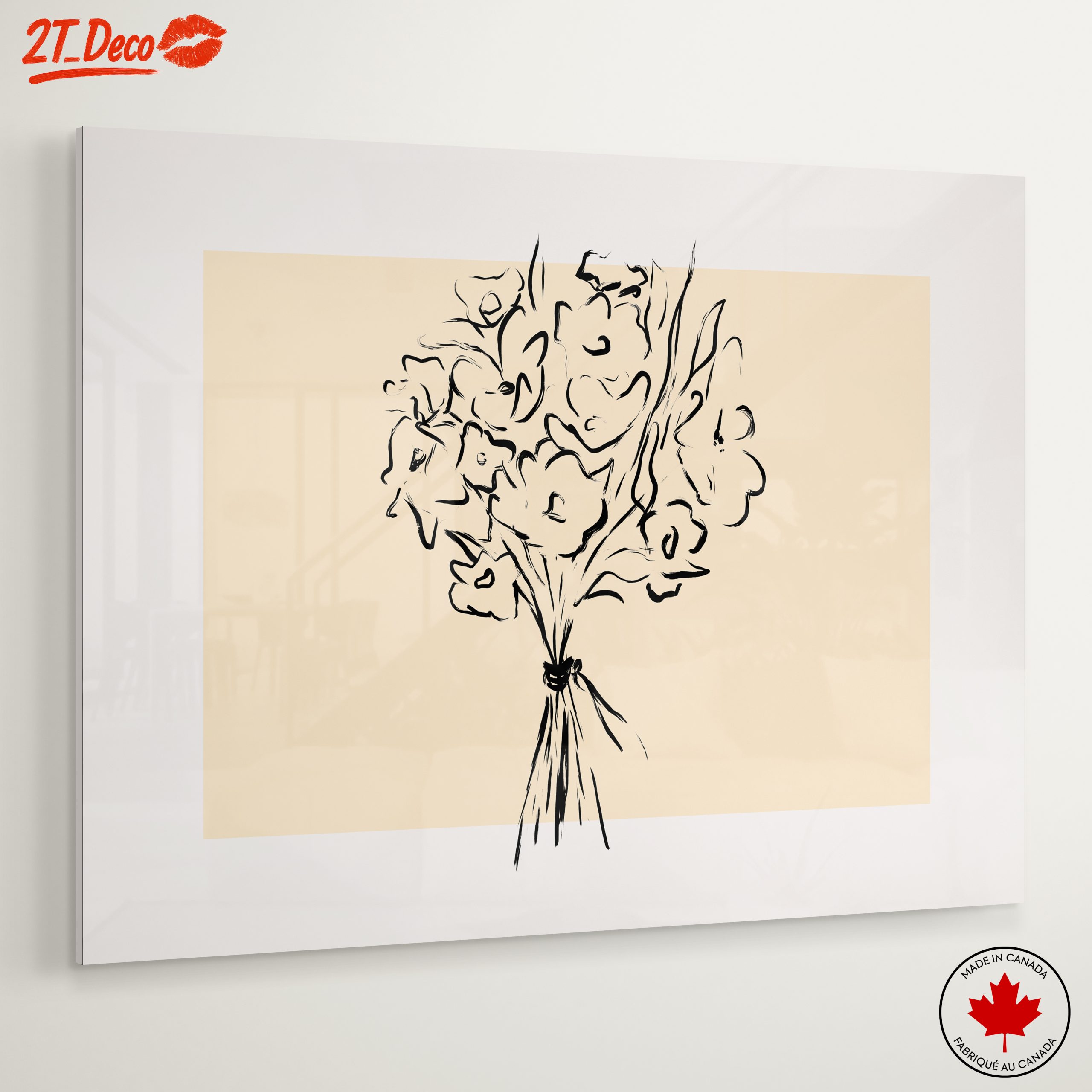 Stylized Floral Arrangement Art 2 - Image 6