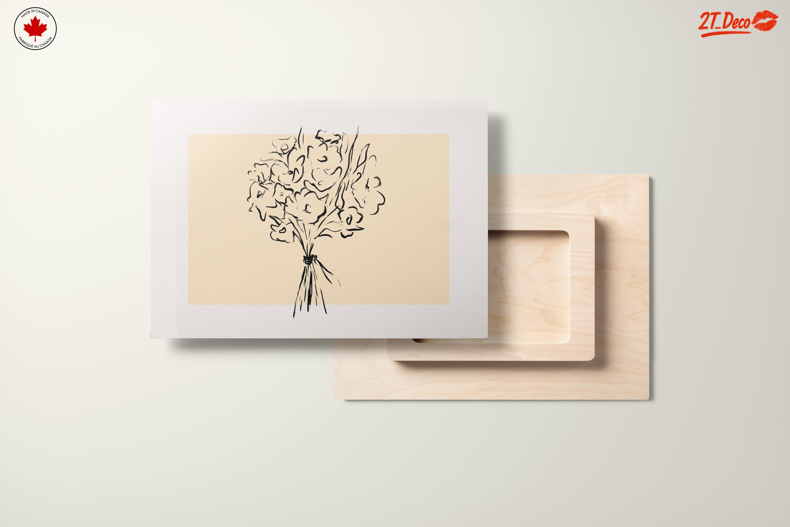 Stylized Floral Arrangement Art 2 - Image 11