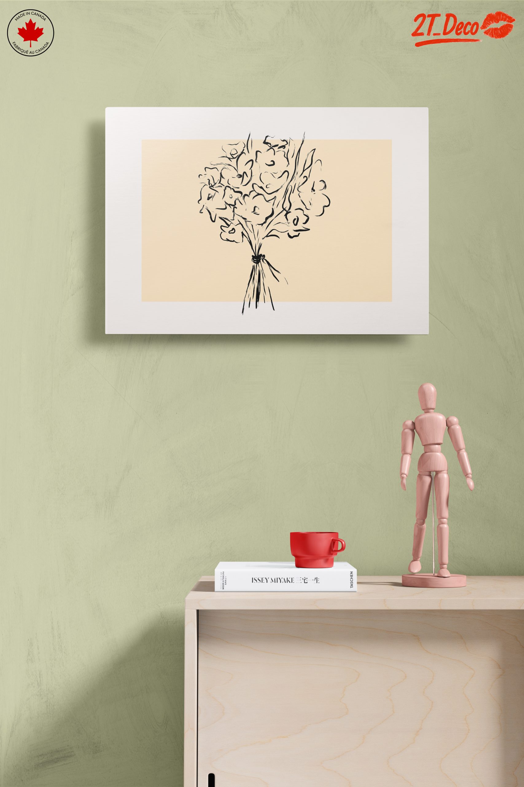 Stylized Floral Arrangement Art 2 - Image 14