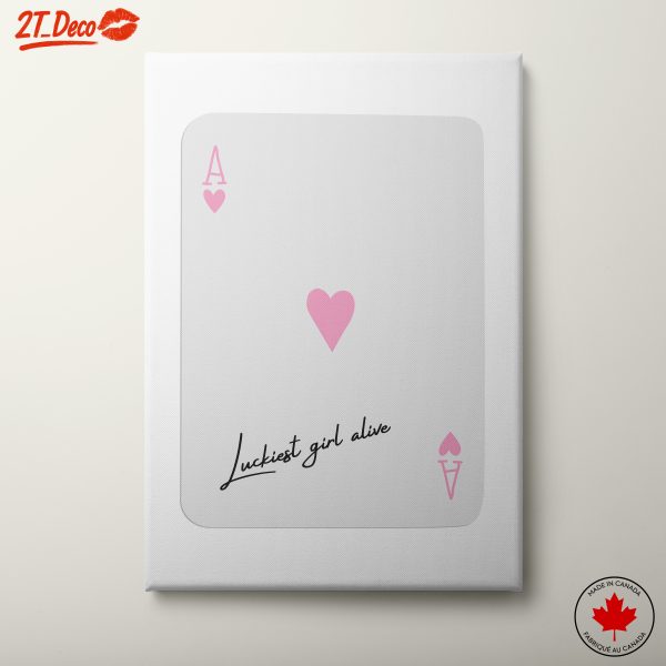 Ace of Hearts Luckiest Girl Alive Art