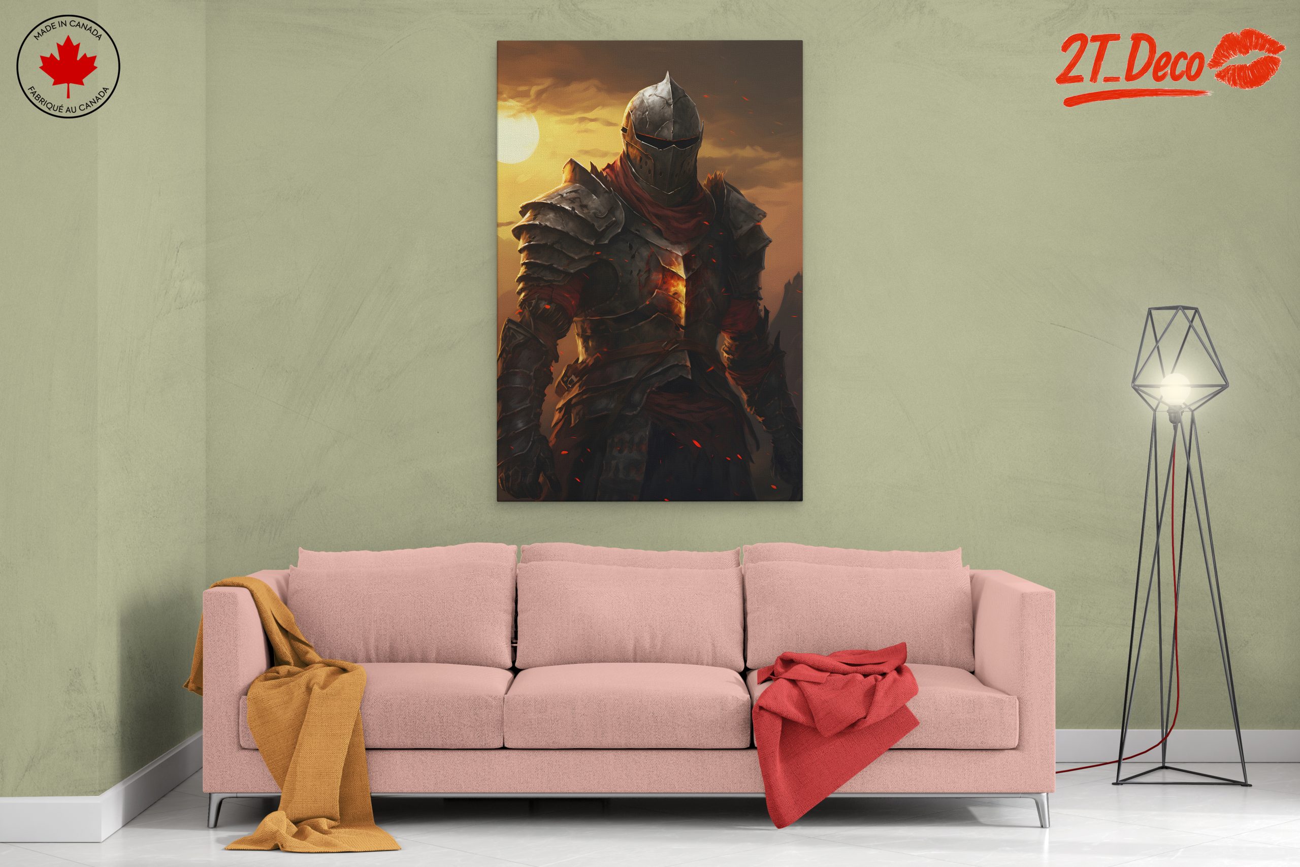 Epic Fantasy Knight Character Artwork - Image 2