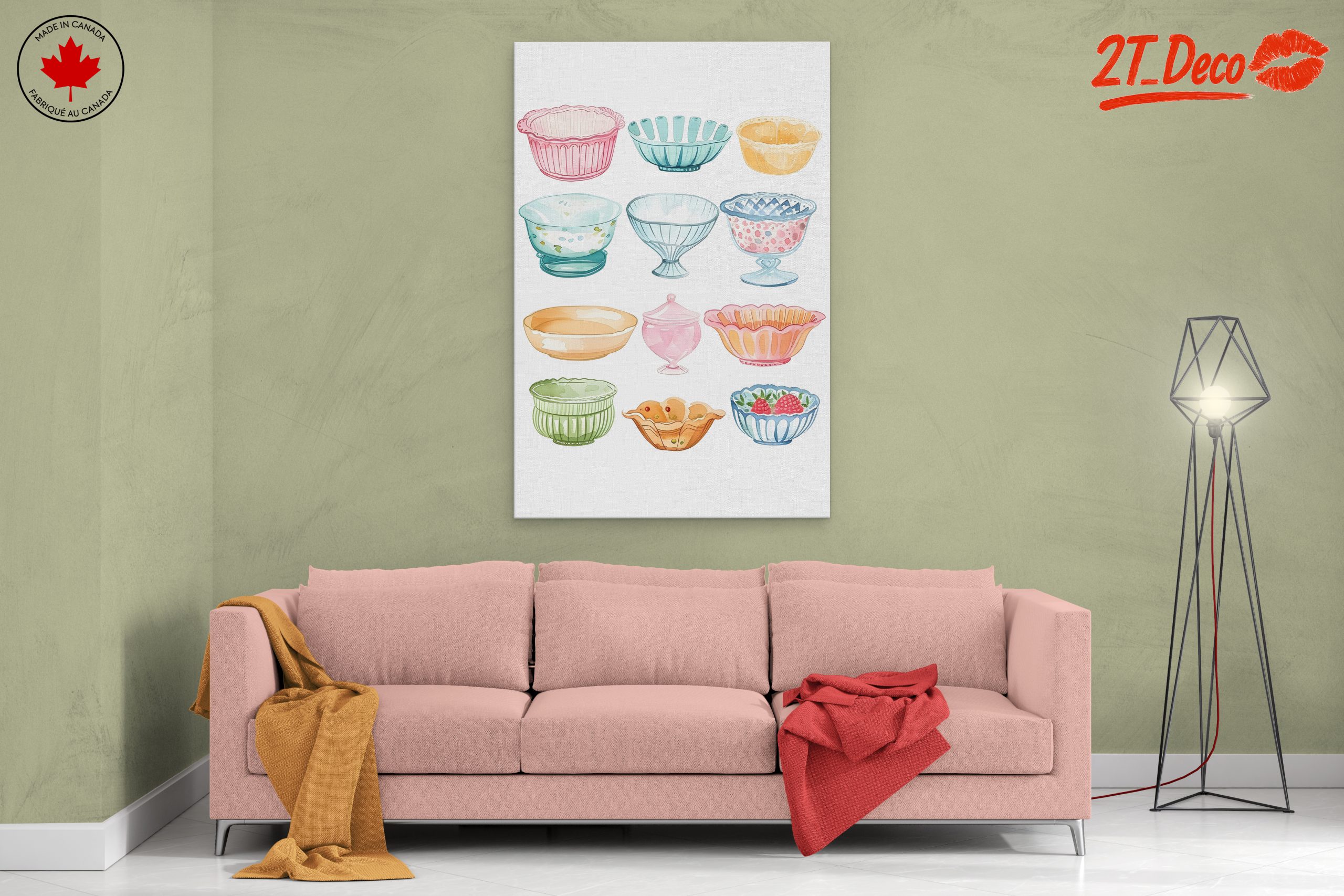 Colorful Kitchenware Illustrations for a Cheerful Home - Image 2